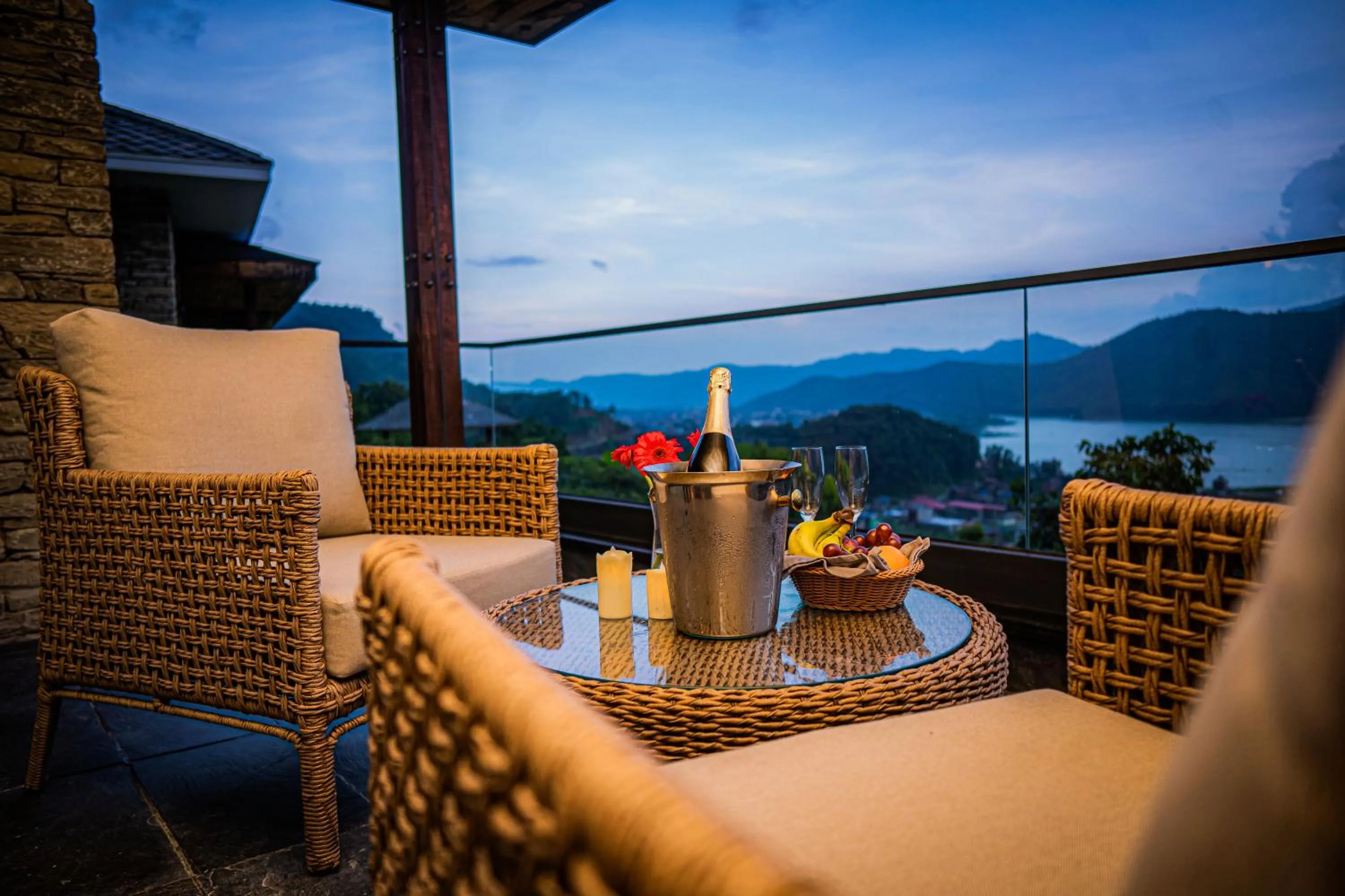Balcony/Terrace in Dorje's Resort and Spa