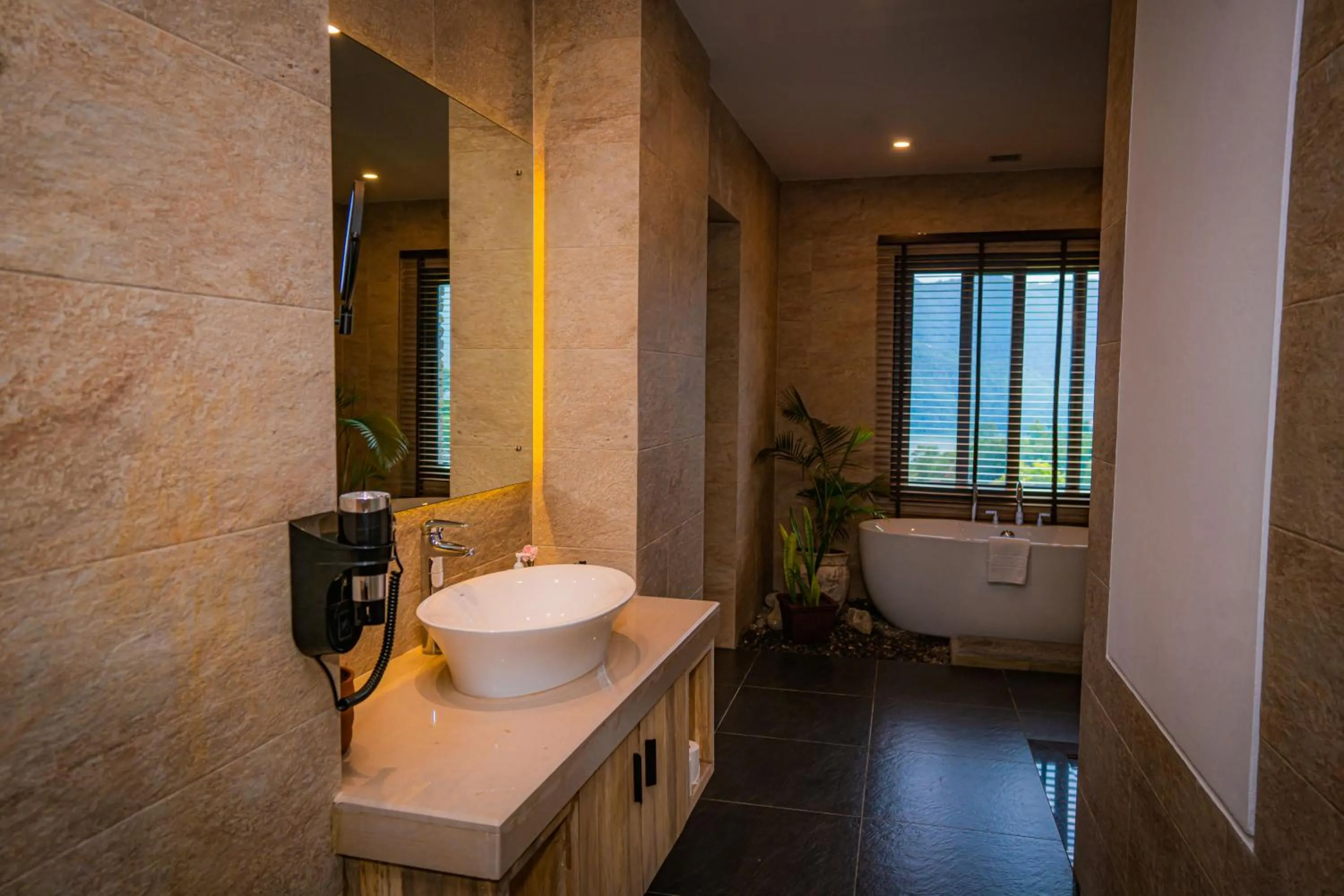 Bathroom in Dorje's Resort and Spa