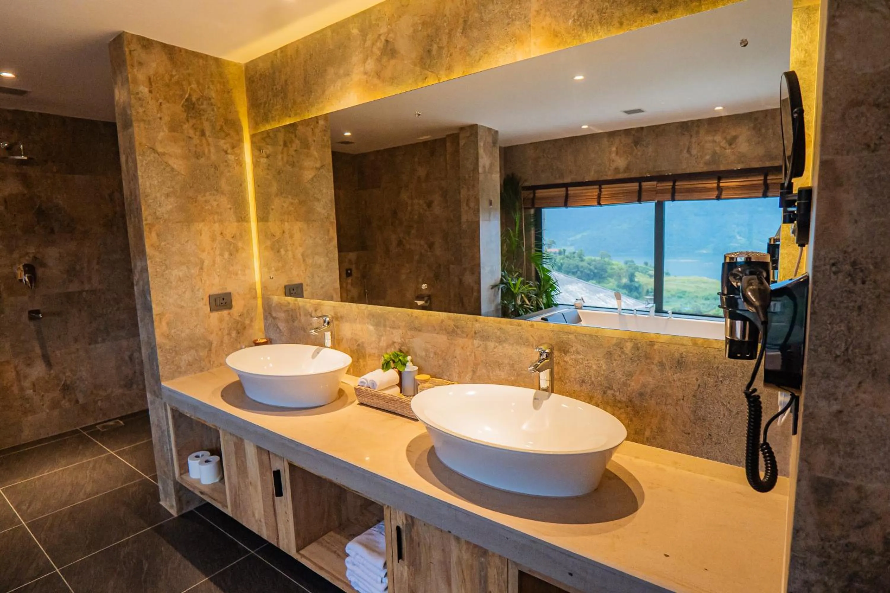 Bathroom in Dorje's Resort and Spa