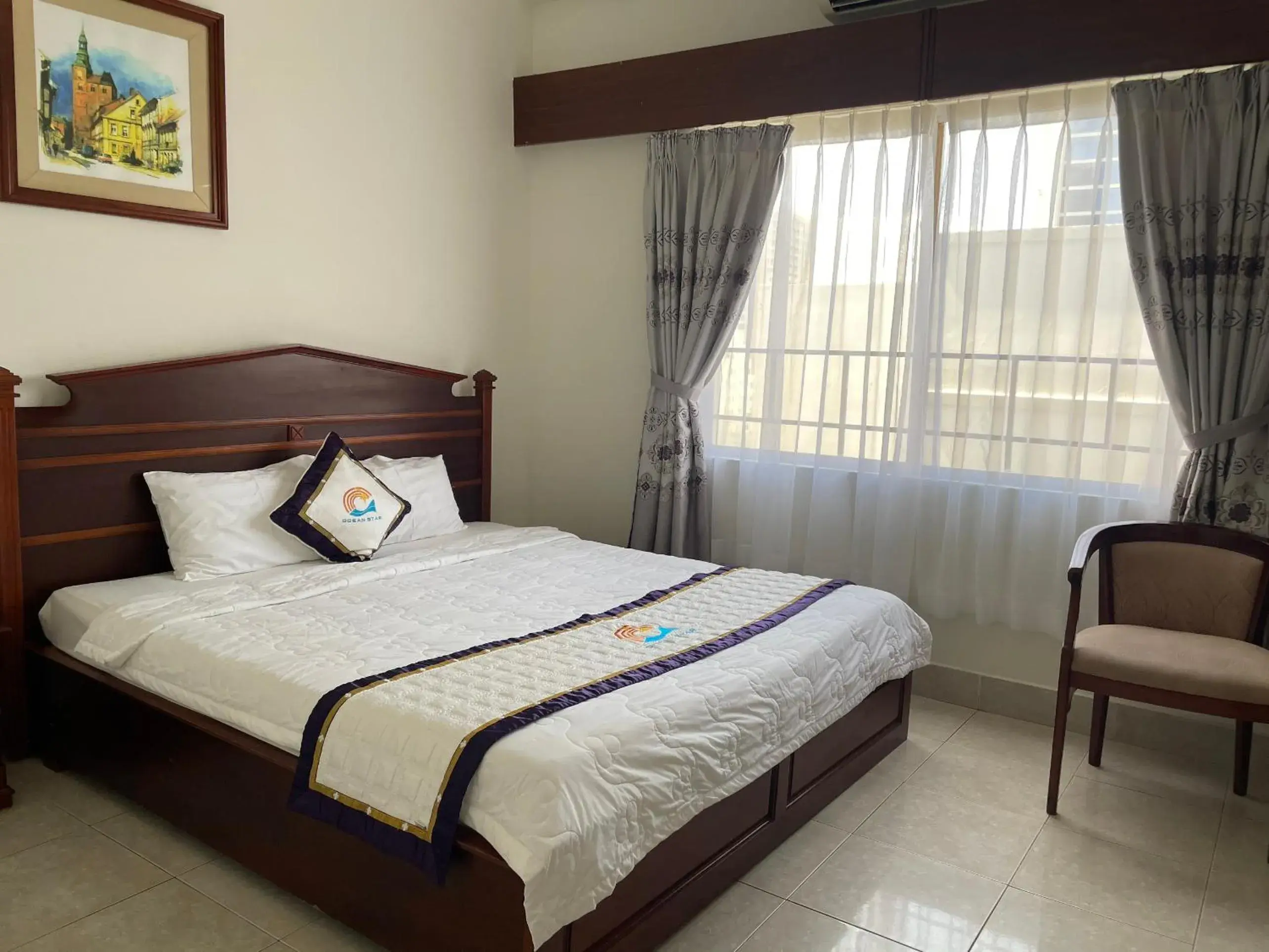 Bed in Ocean Star Hotel Bed in Ocean Star Hotel