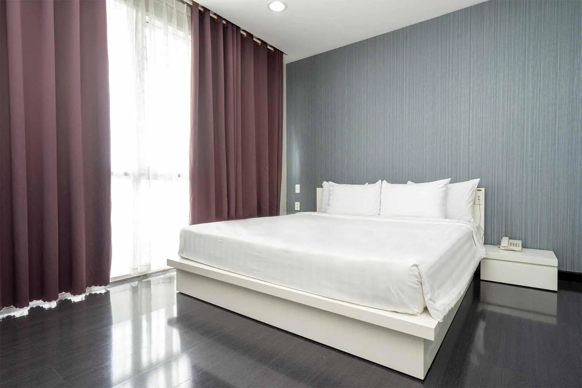 Bed in Becamex Hotel Thu Dau Mot