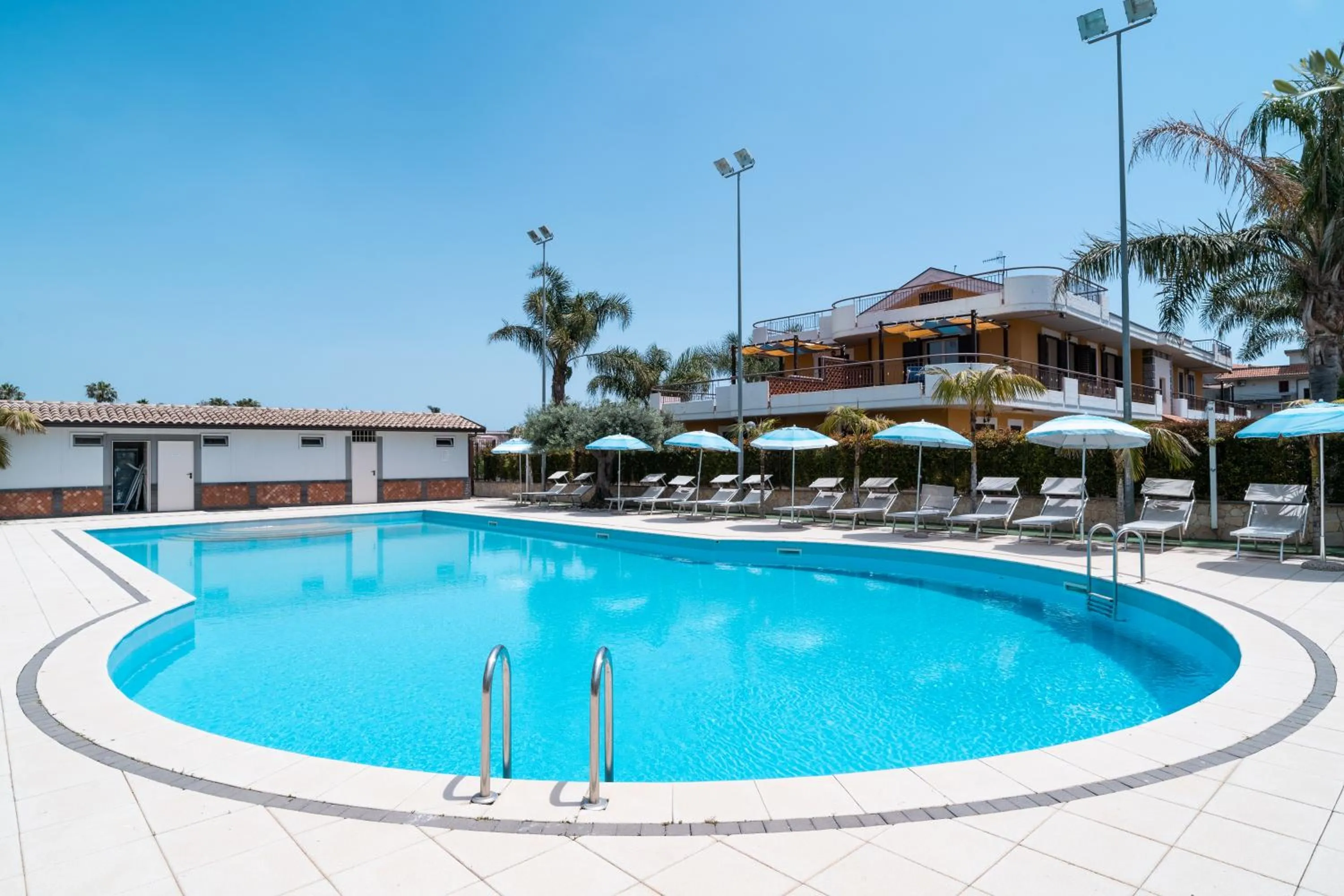 Pool view in Le Ville della Contea -Vacation rentals