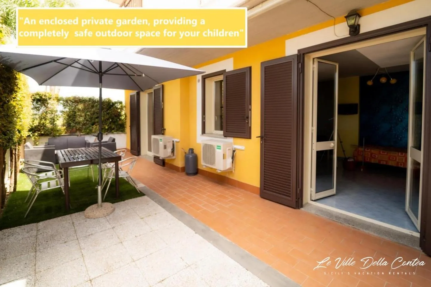 Garden in Le Ville della Contea -Vacation rentals