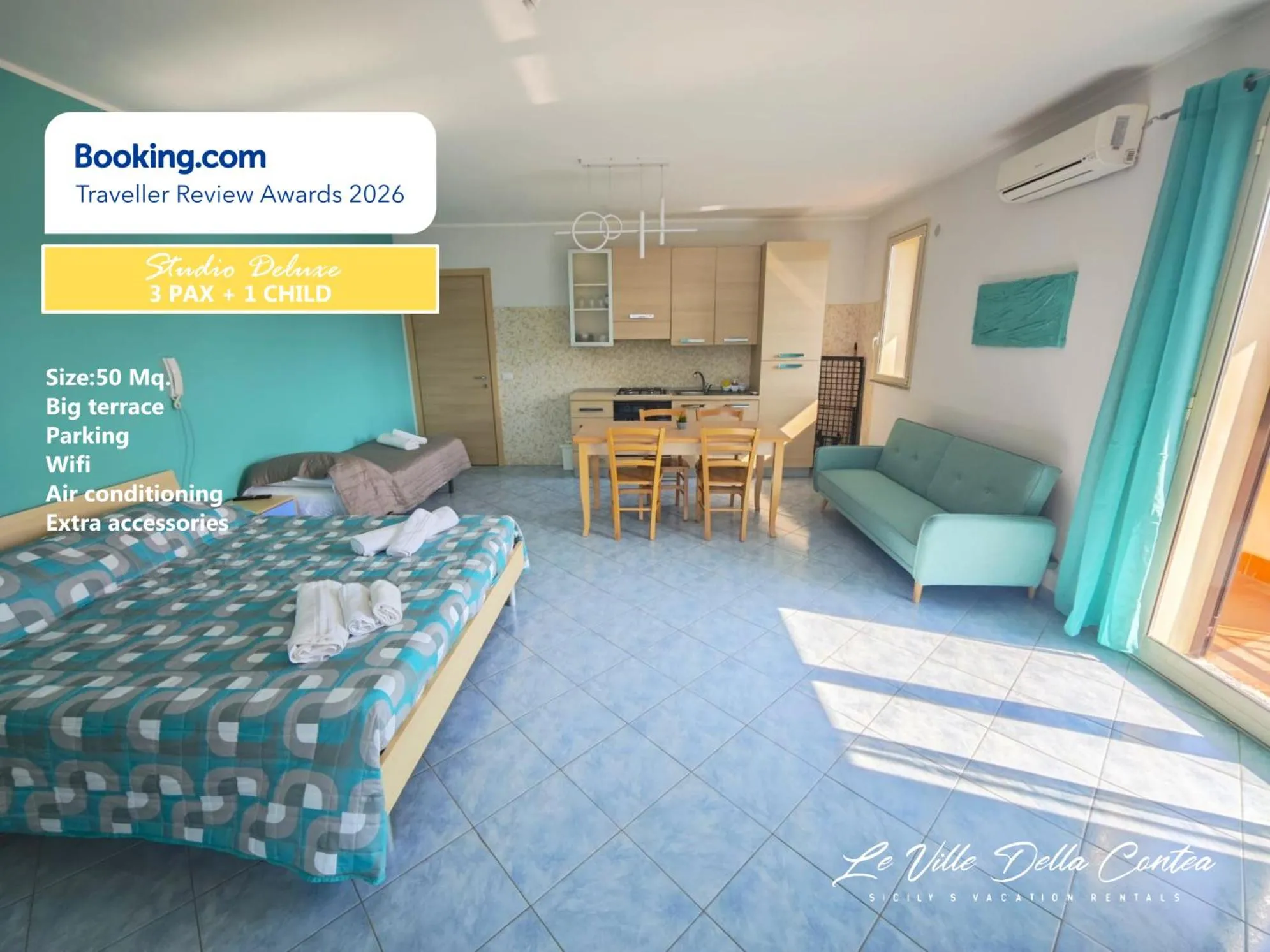 Property logo or sign, Bed in Le Ville della Contea -Vacation rentals