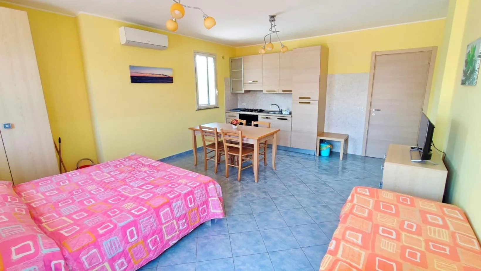 Living room, Bed in Le Ville della Contea -Vacation rentals