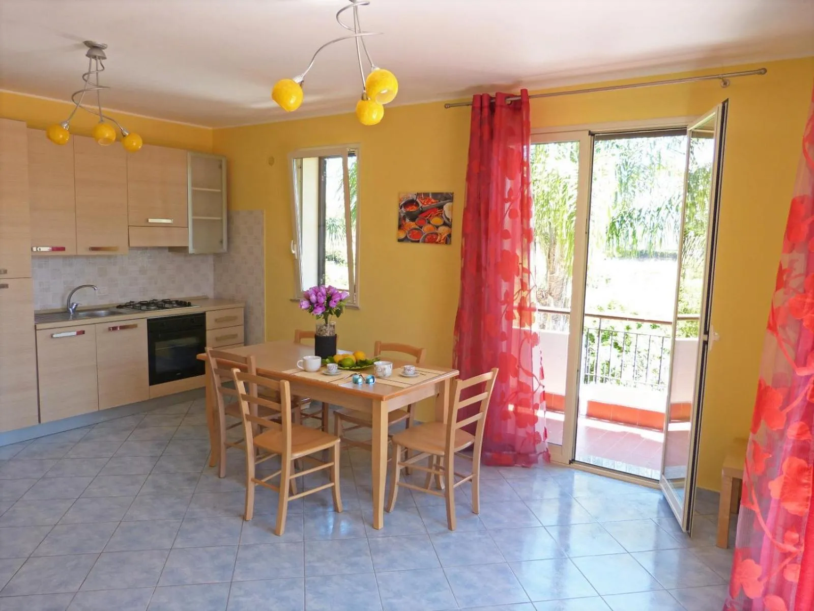 kitchen in Le Ville della Contea -Vacation rentals