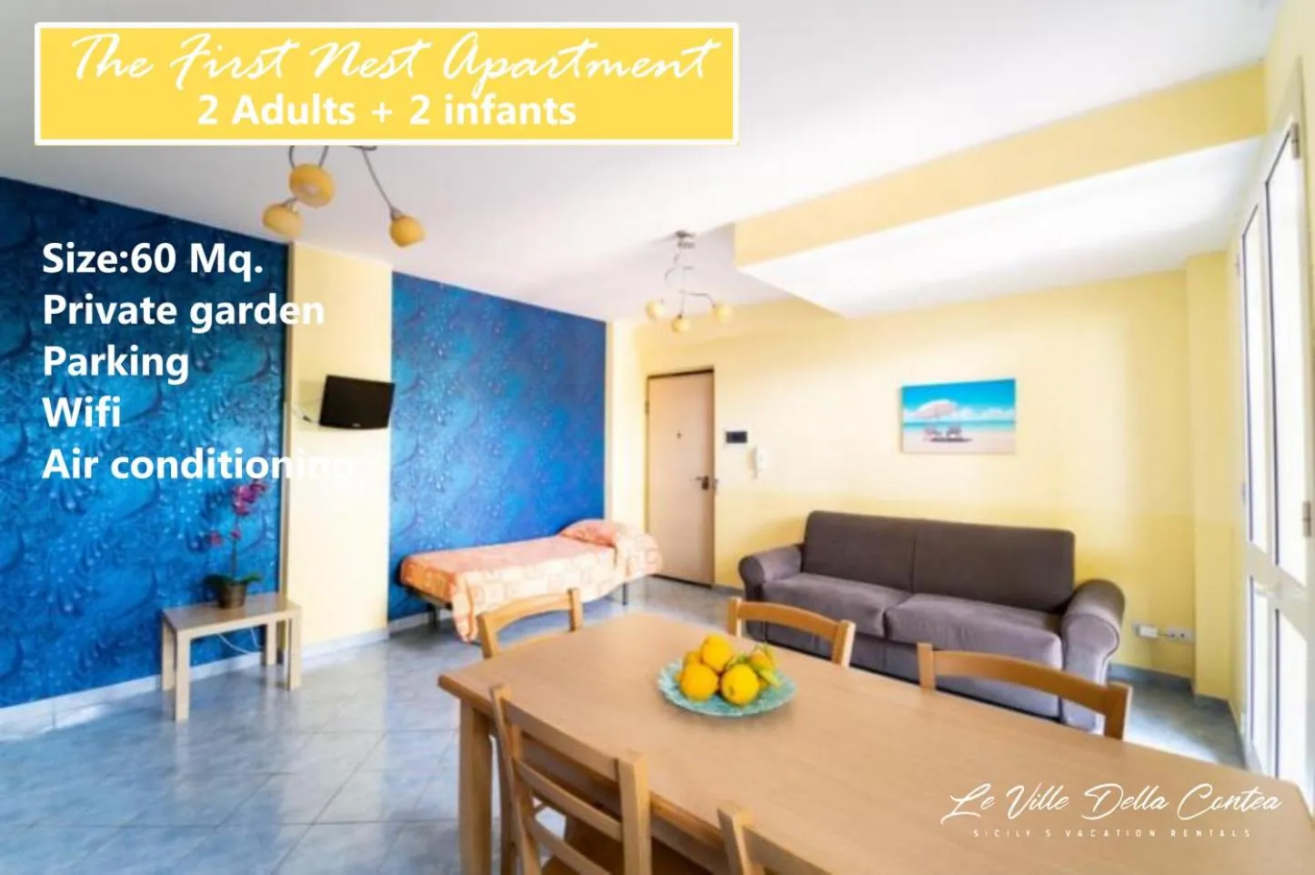 Living room in Le Ville della Contea -Vacation rentals