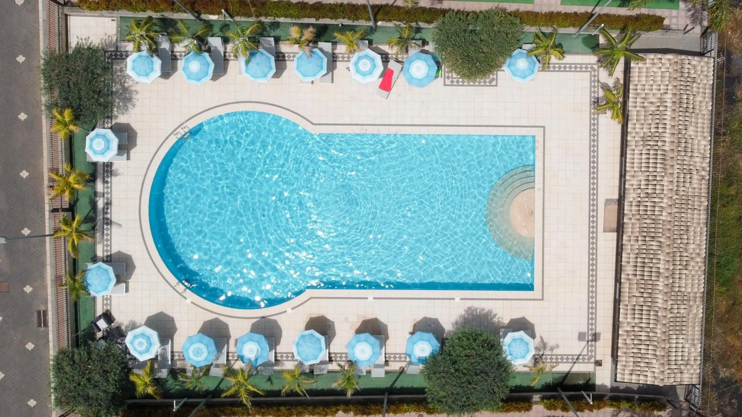 Pool view in Le Ville della Contea -Vacation rentals