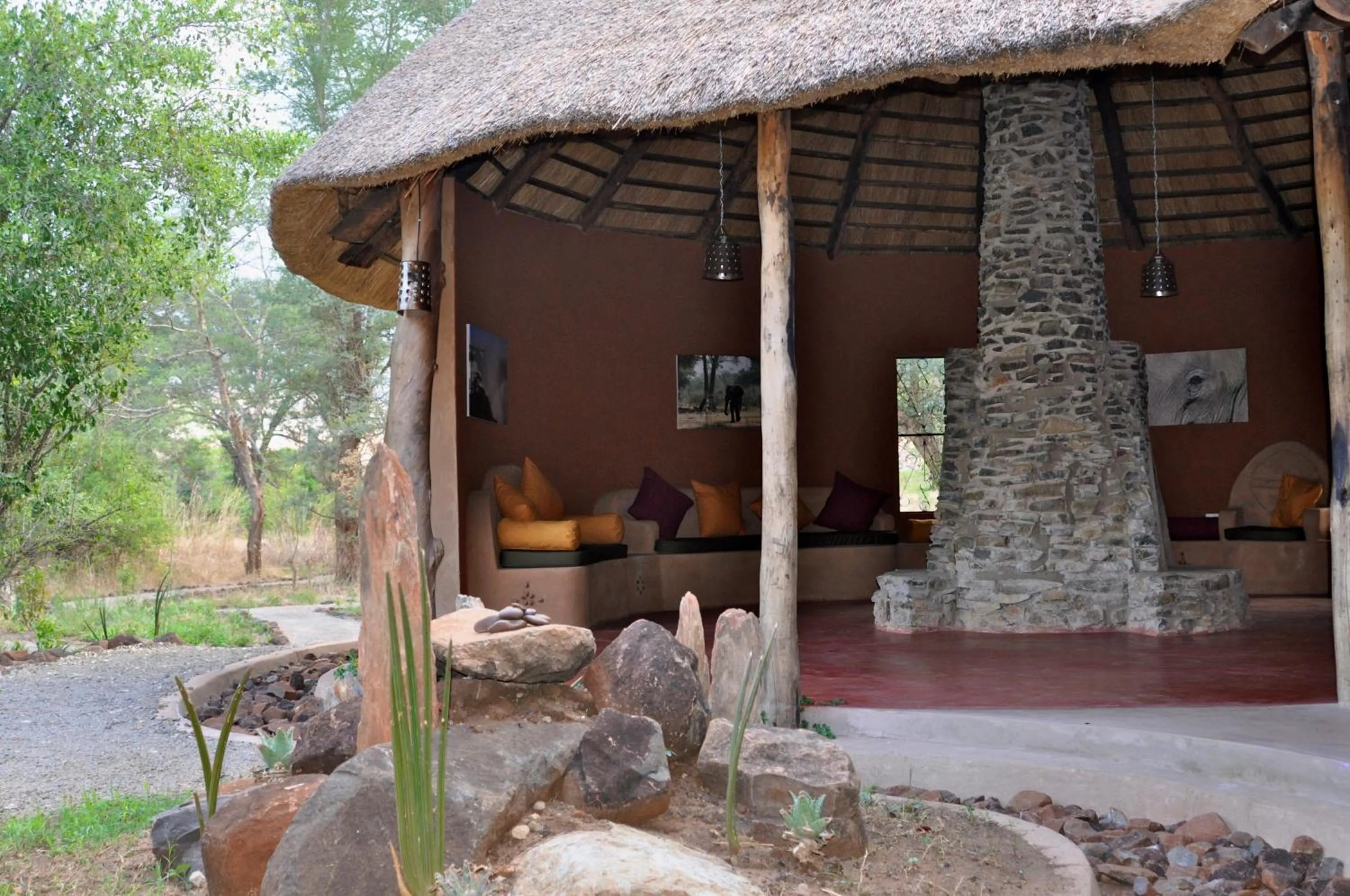 Facade/entrance in Munga Eco-Lodge