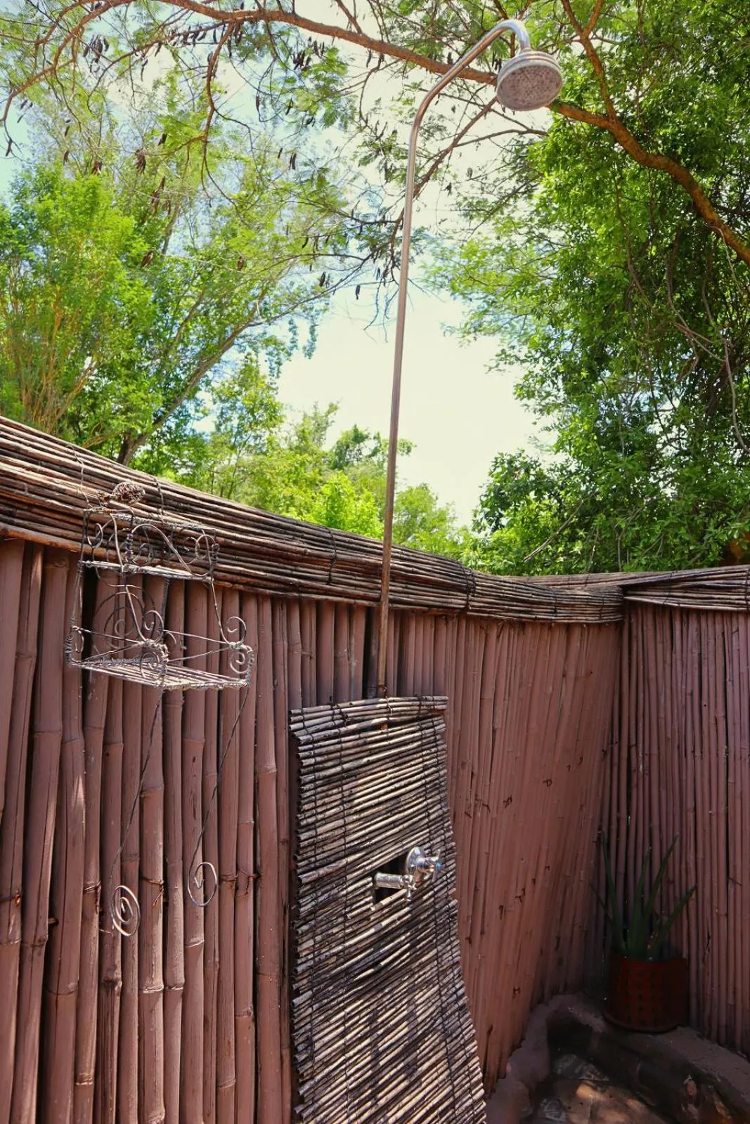 Shower in Munga Eco-Lodge