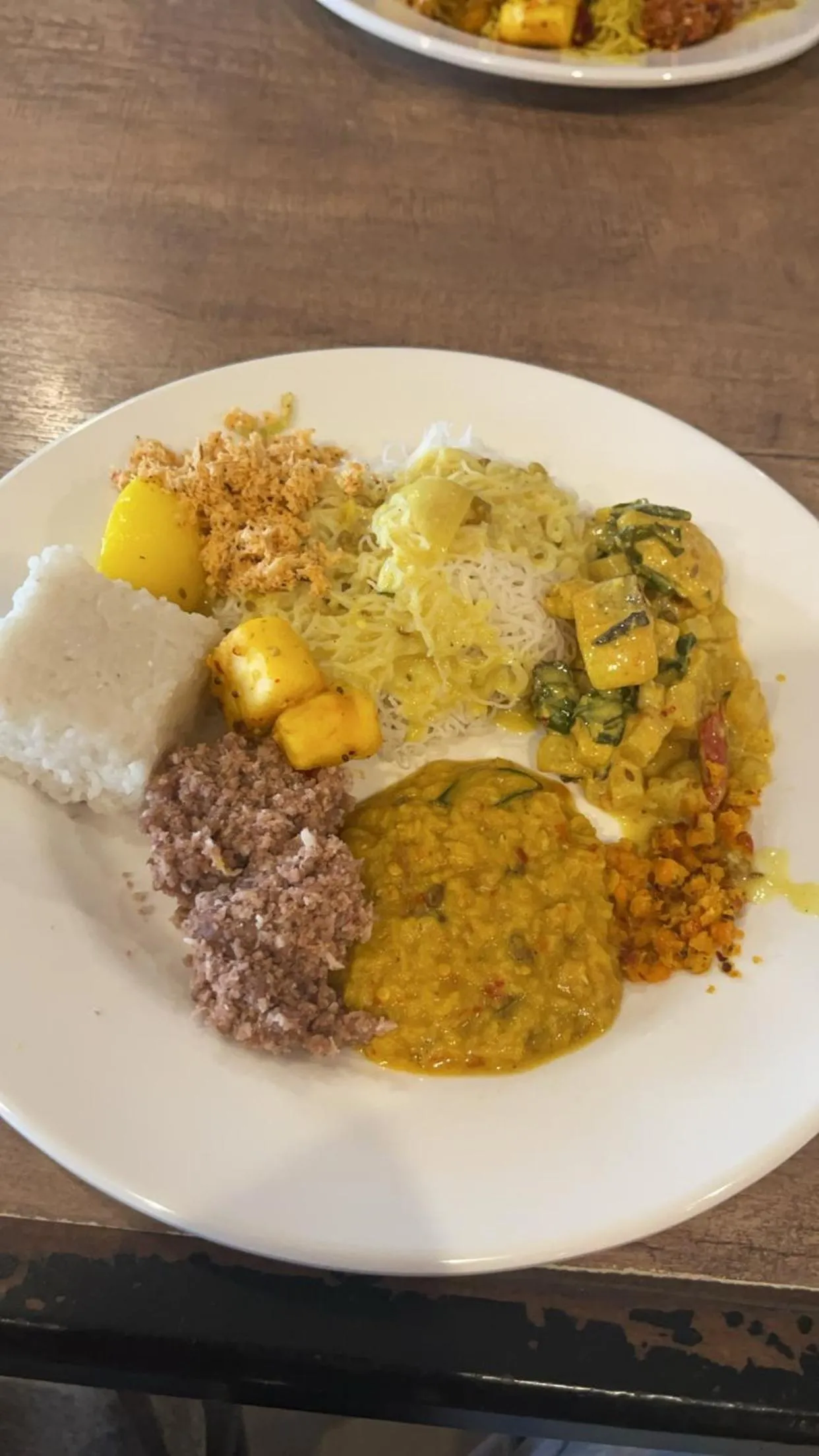 Breakfast in Anandas Beach Resort