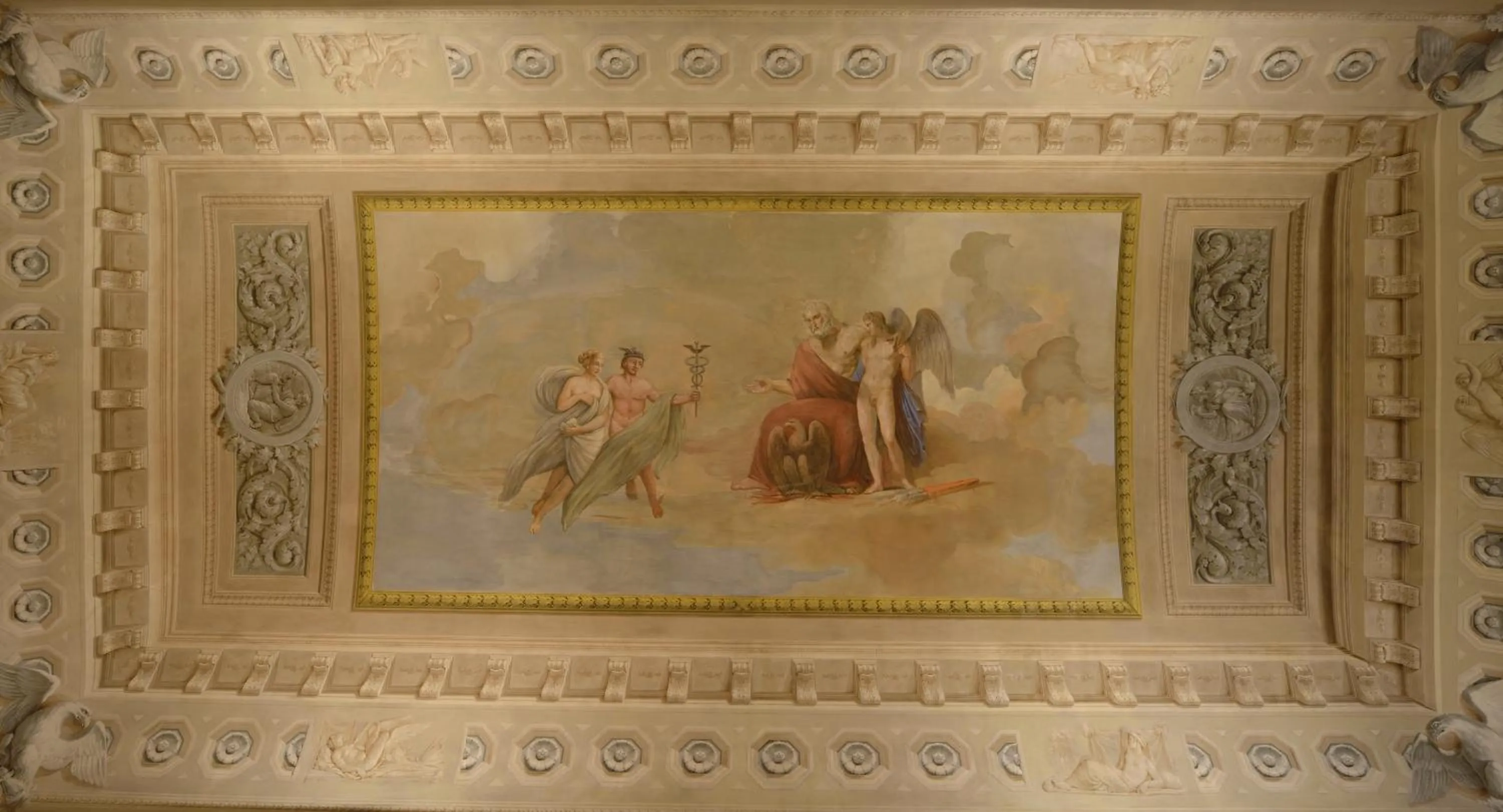 Decorative detail in Palazzo Guicciardini