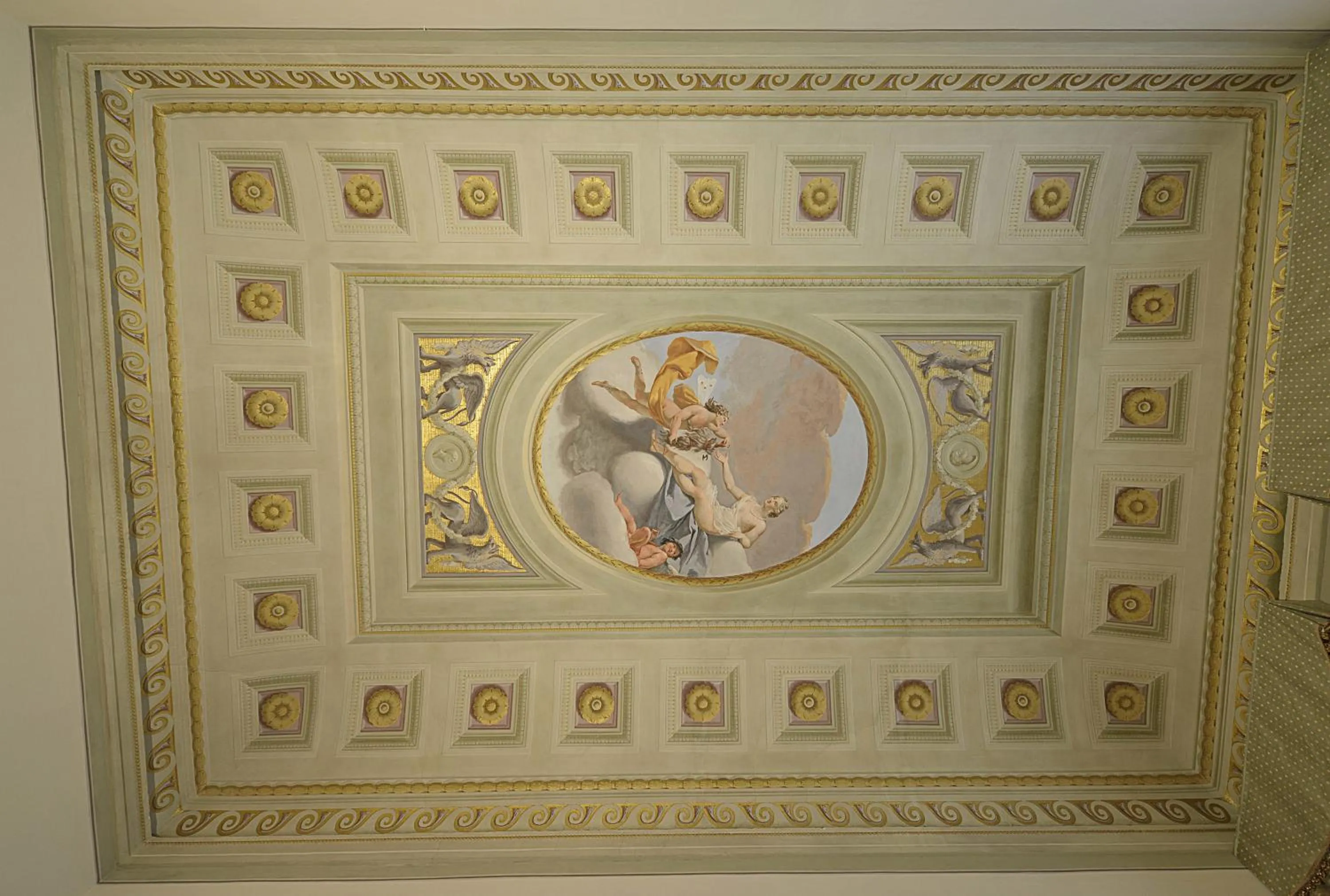 Decorative detail in Palazzo Guicciardini