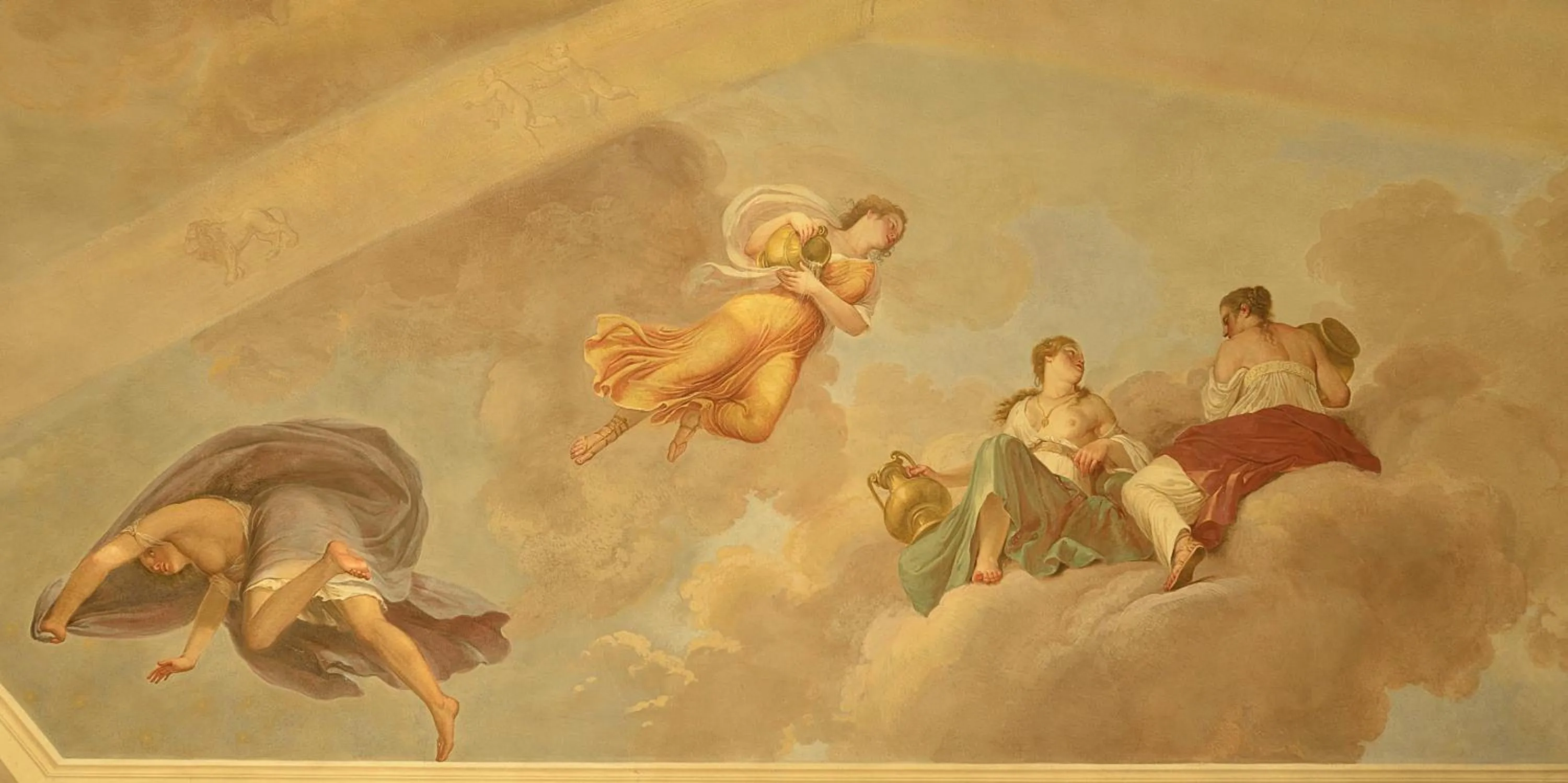 Decorative detail in Palazzo Guicciardini