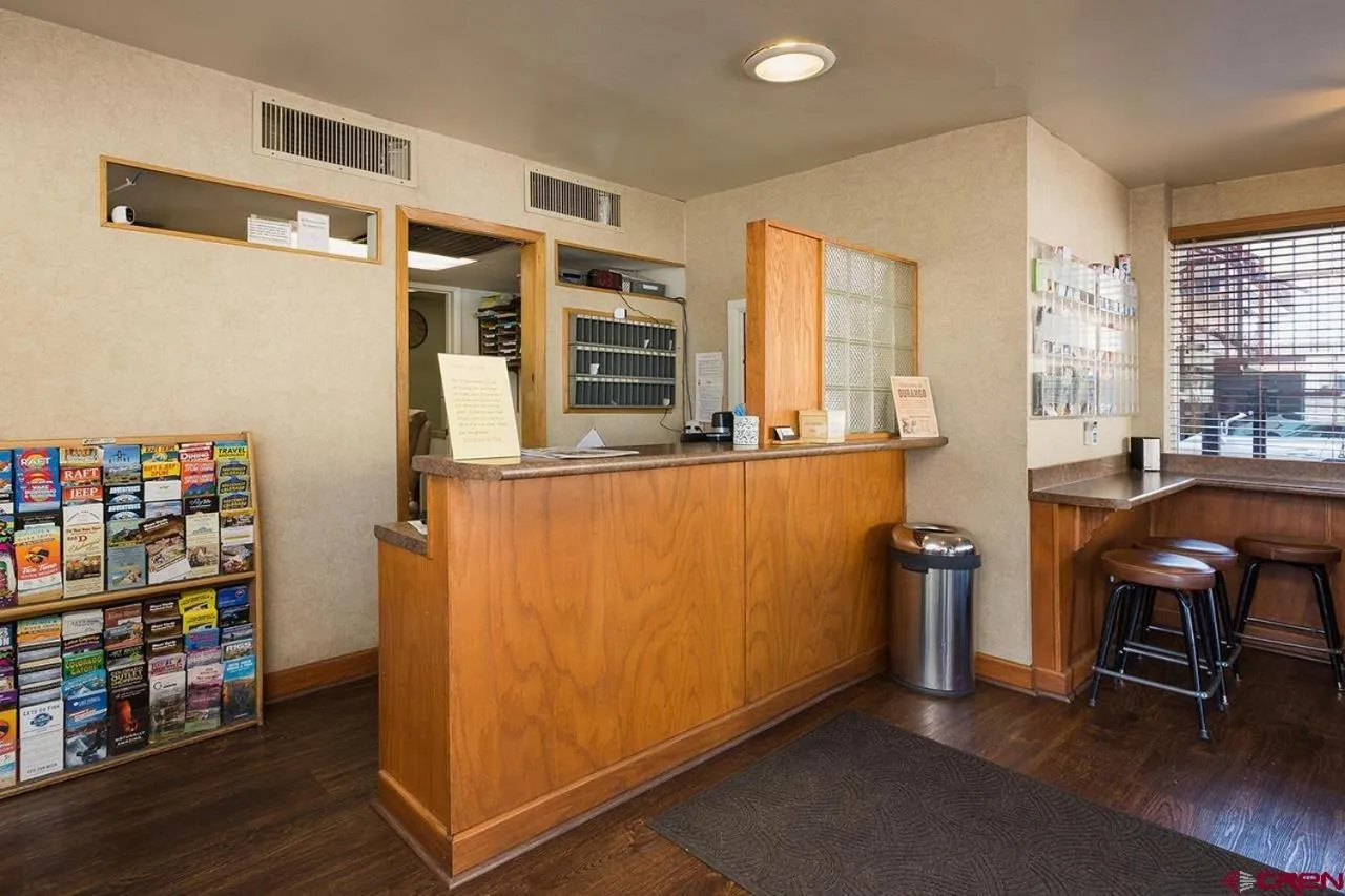 Lobby or reception in The Durango Lodge