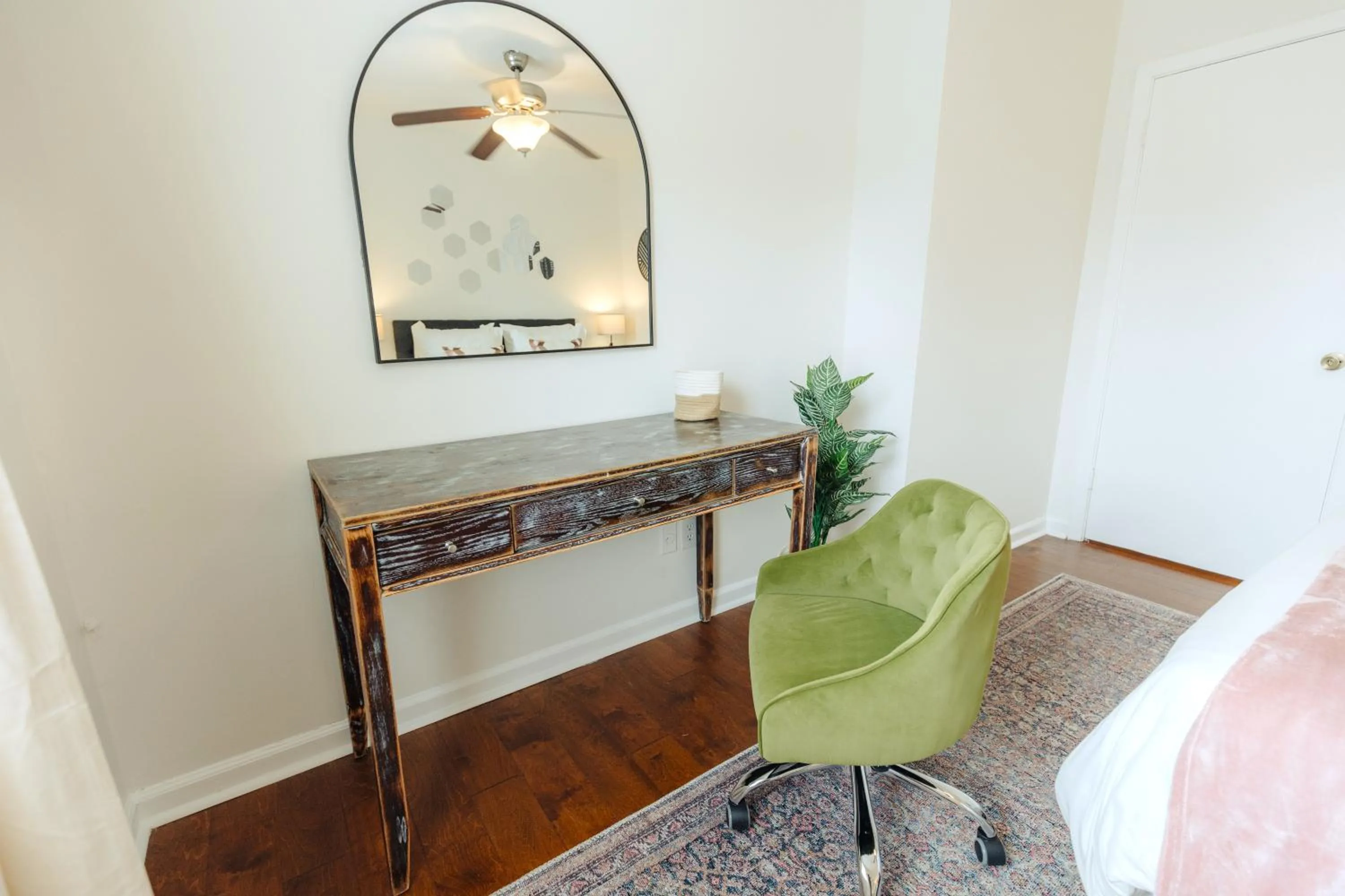 Seating area in Centrally Located 2BR Overton Square Unit 1 Fast WiFi Free Parking Yes Pets