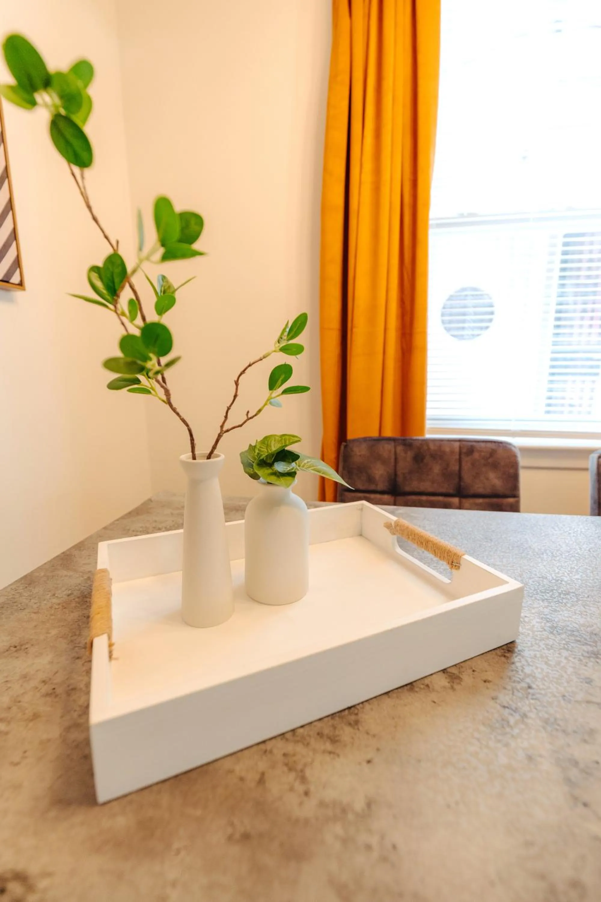 Decorative detail in Centrally Located 2BR Overton Square Unit 1 Fast WiFi Free Parking Yes Pets