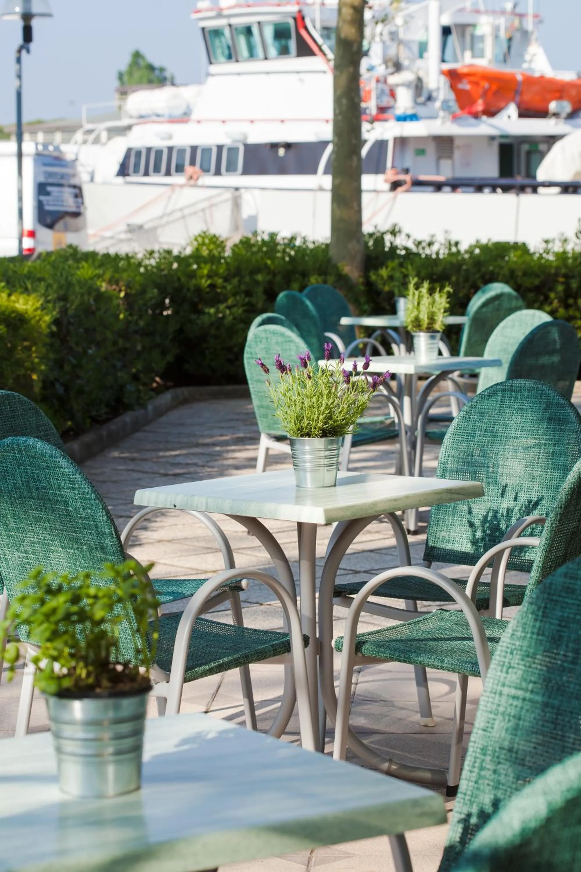 Decorative detail in Hotel Baltic