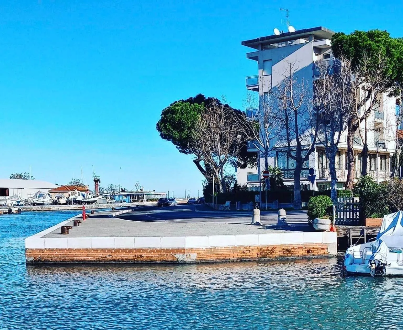 Property building in Hotel Baltic