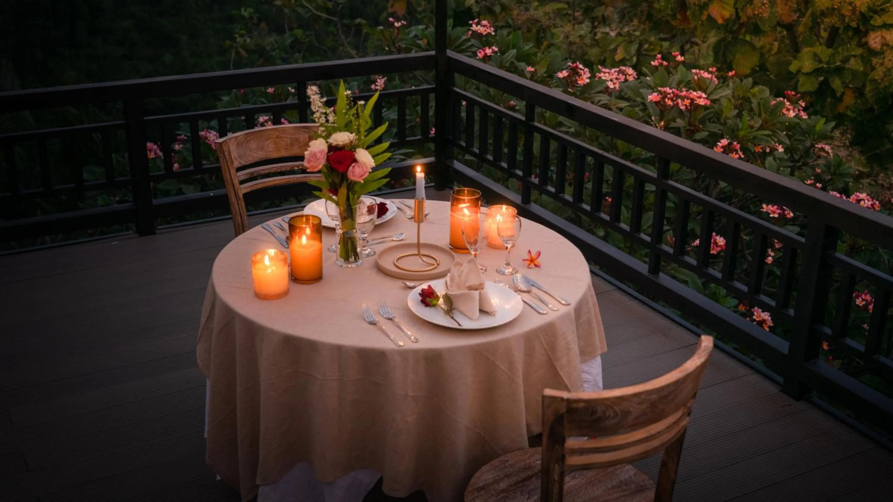 Dinner in Villa Selonding Batu