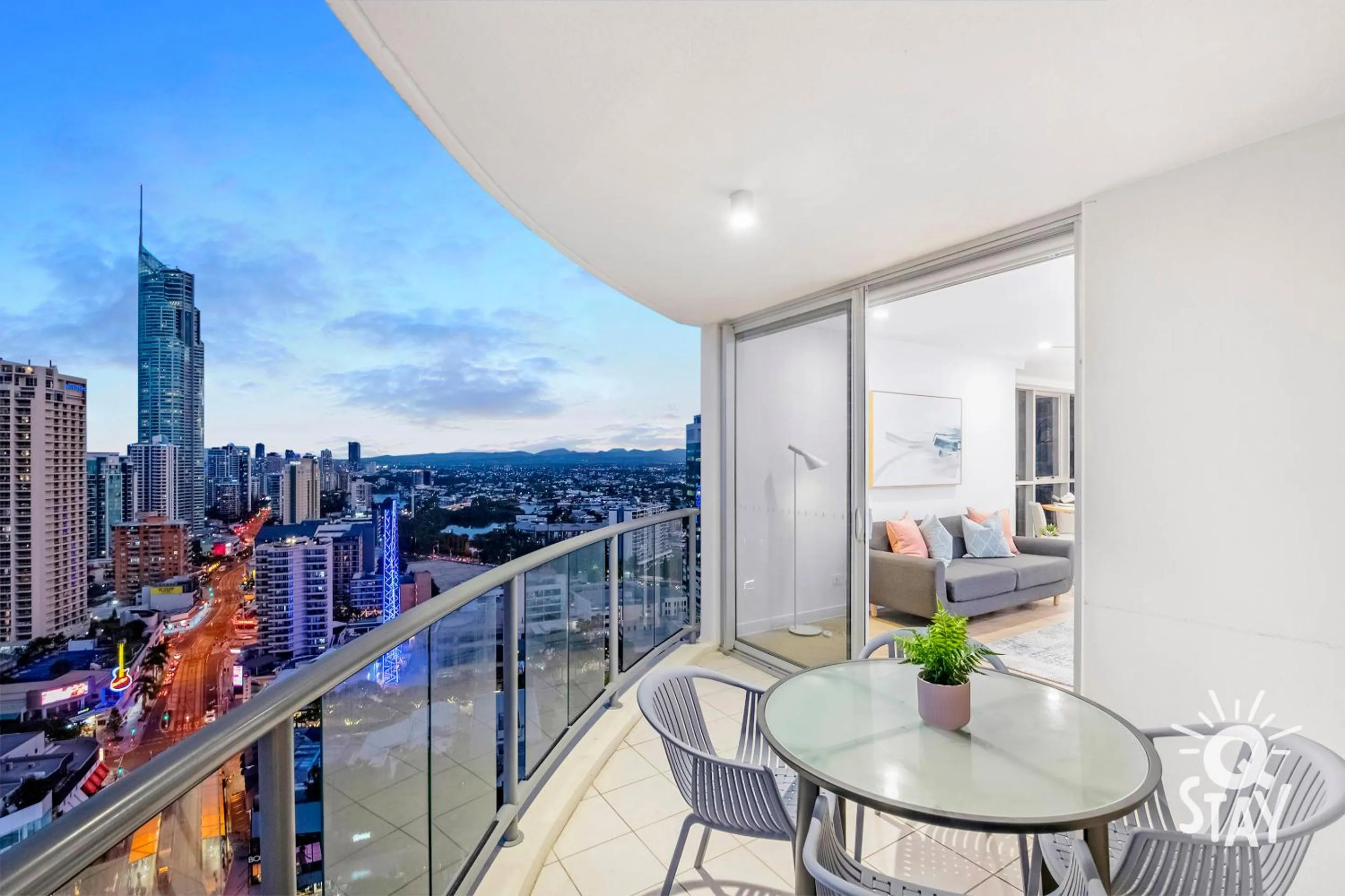 Balcony/Terrace in Chevron Renaissance by Vaun