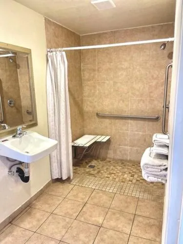 Shower in Border Motel
