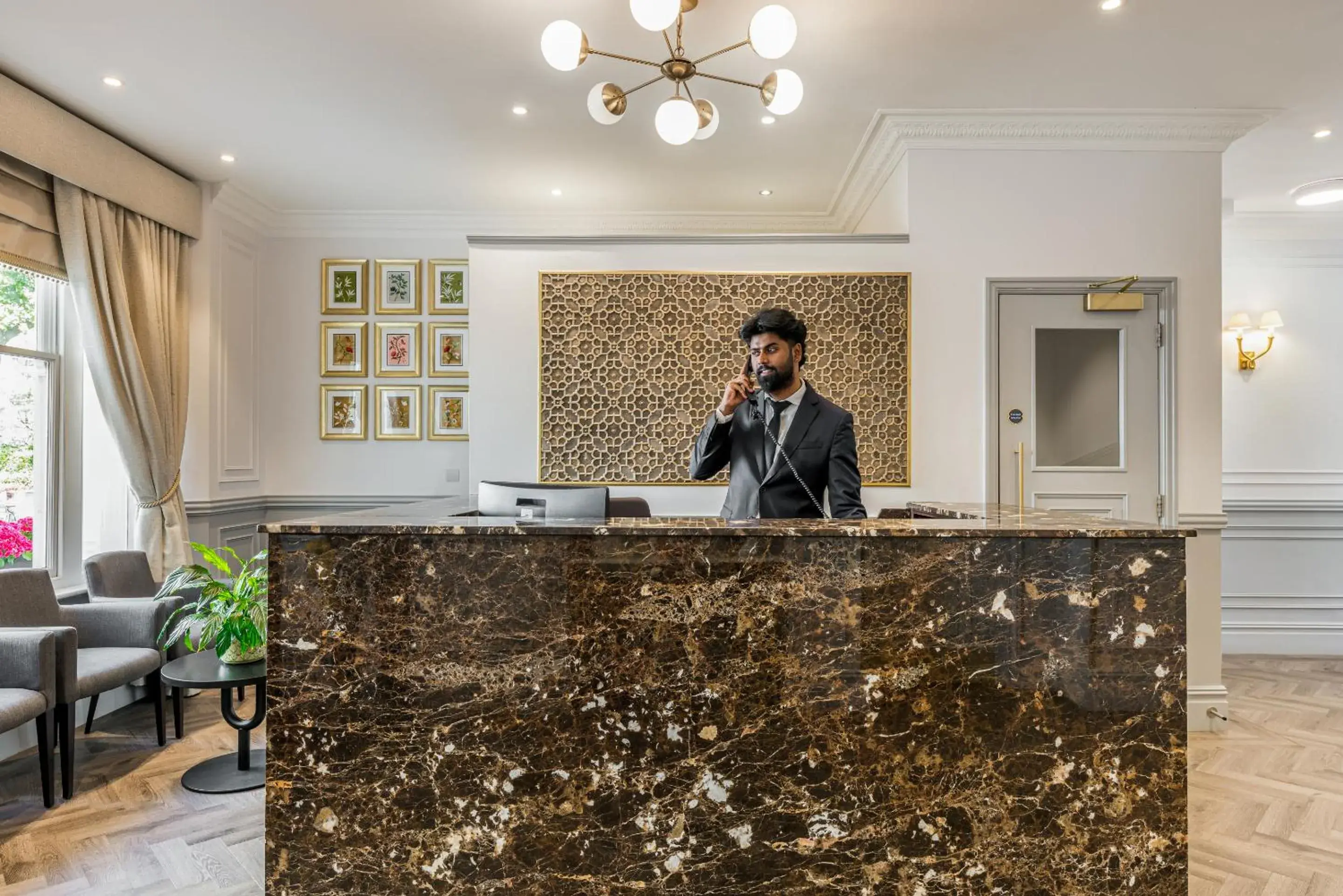 Lobby or reception in Princes Square Lobby or reception in Princes Square