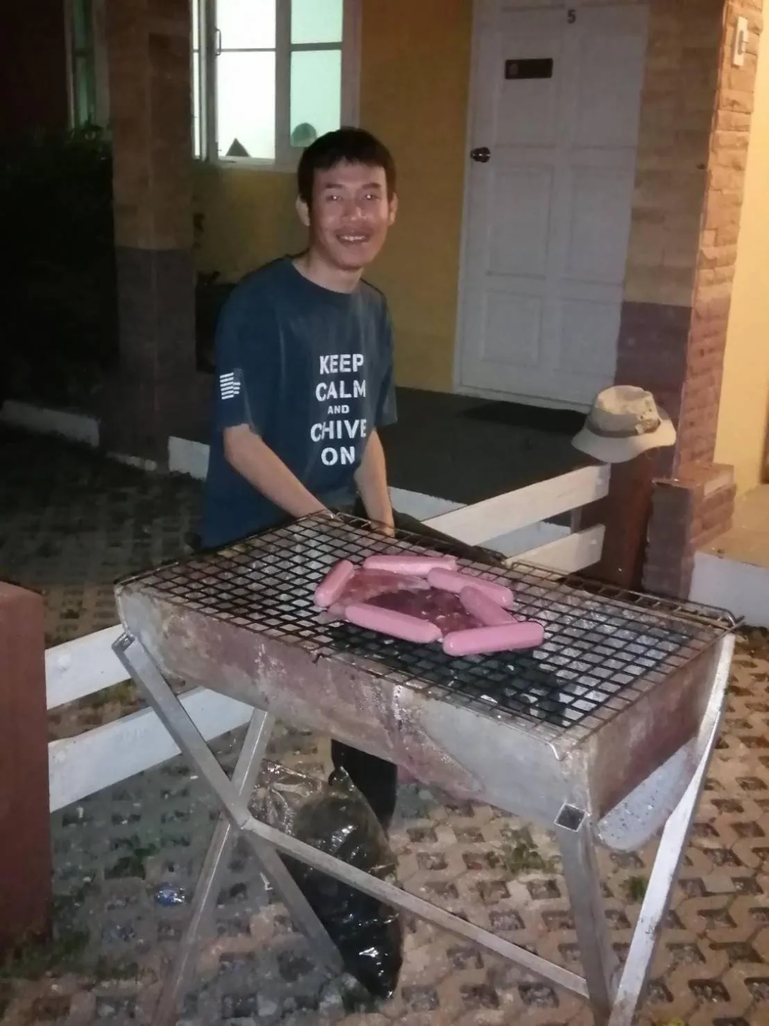 BBQ facilities in Family Resort Khao Yai