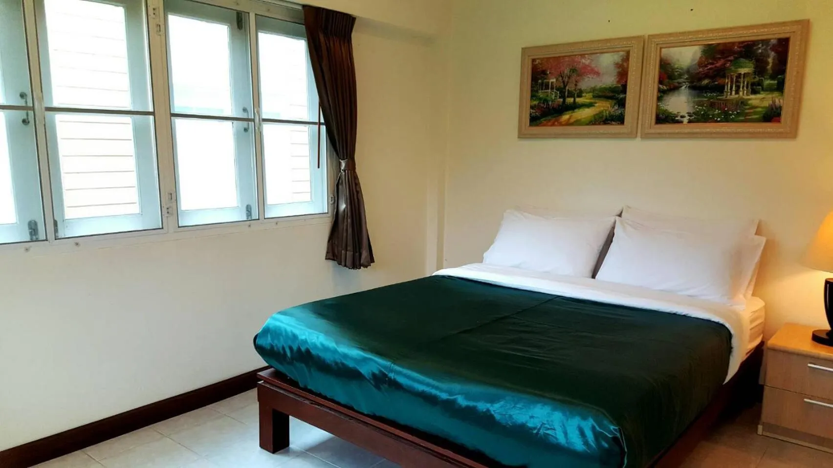 Bed in Family Resort Khao Yai
