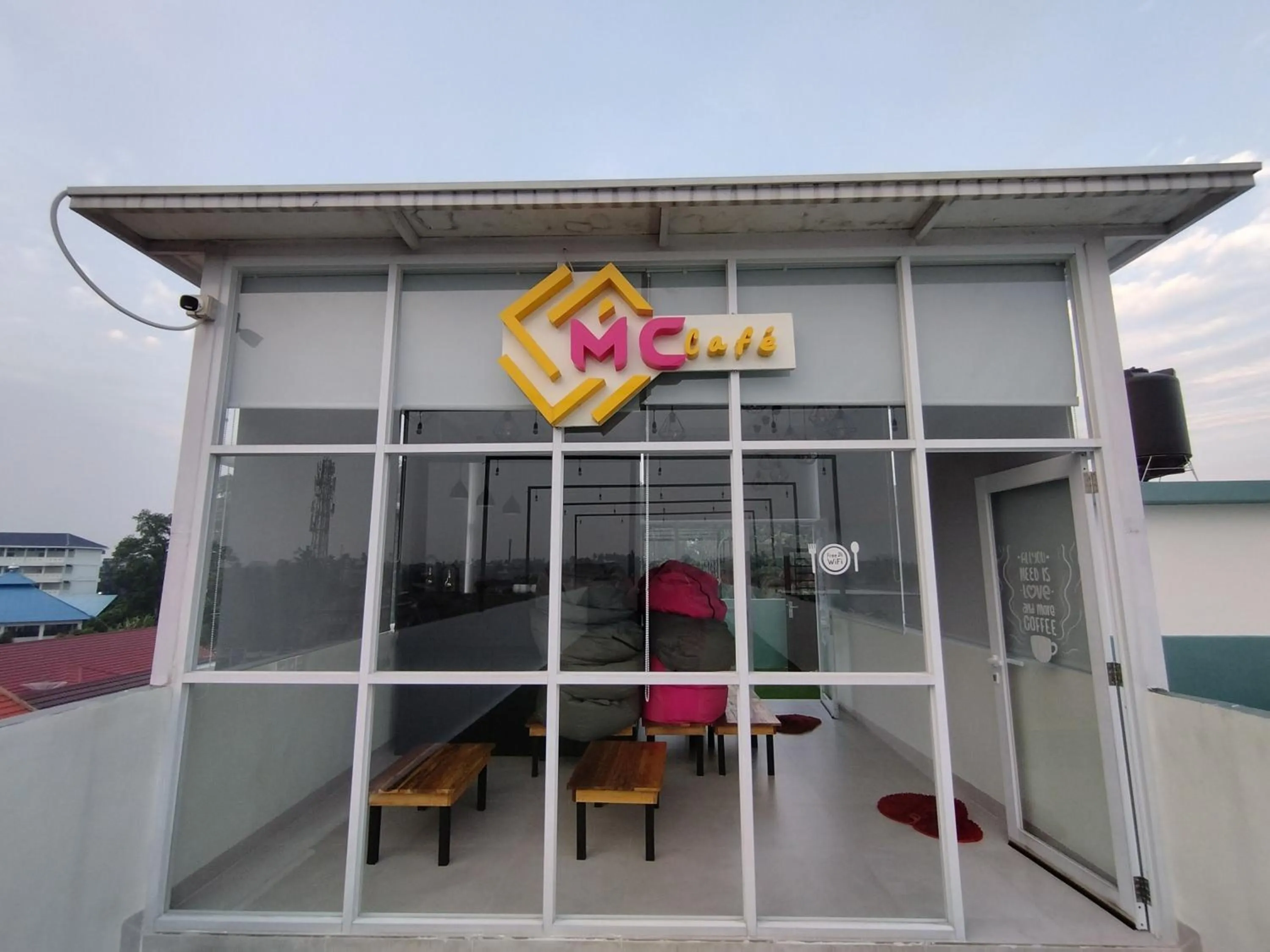 Balcony/Terrace in Hotel O My Kost Syariah