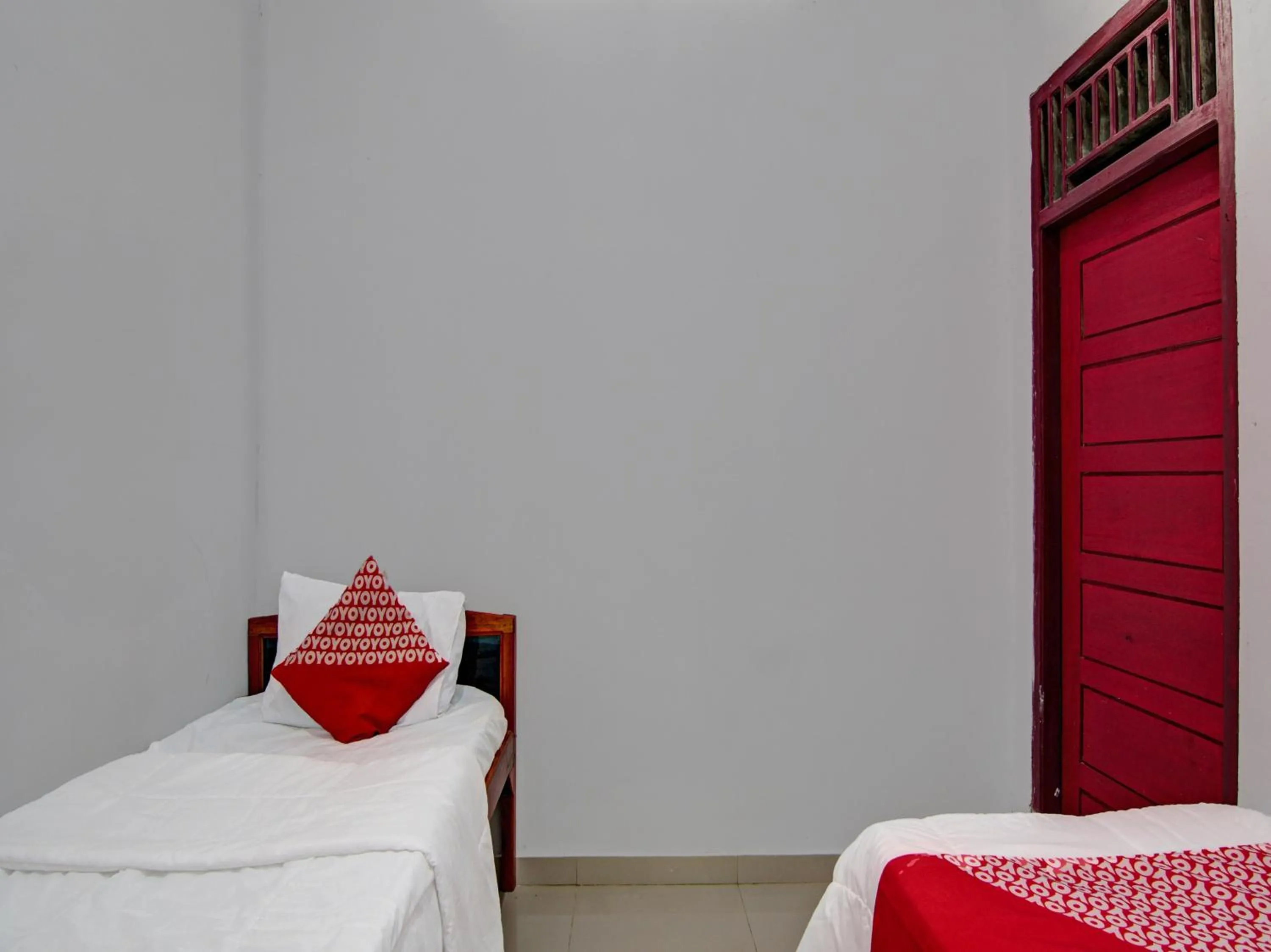 Bedroom, Bed in Hotel O Bahagia Homestay SyariahNearMonument Park City Sand Pengaraian