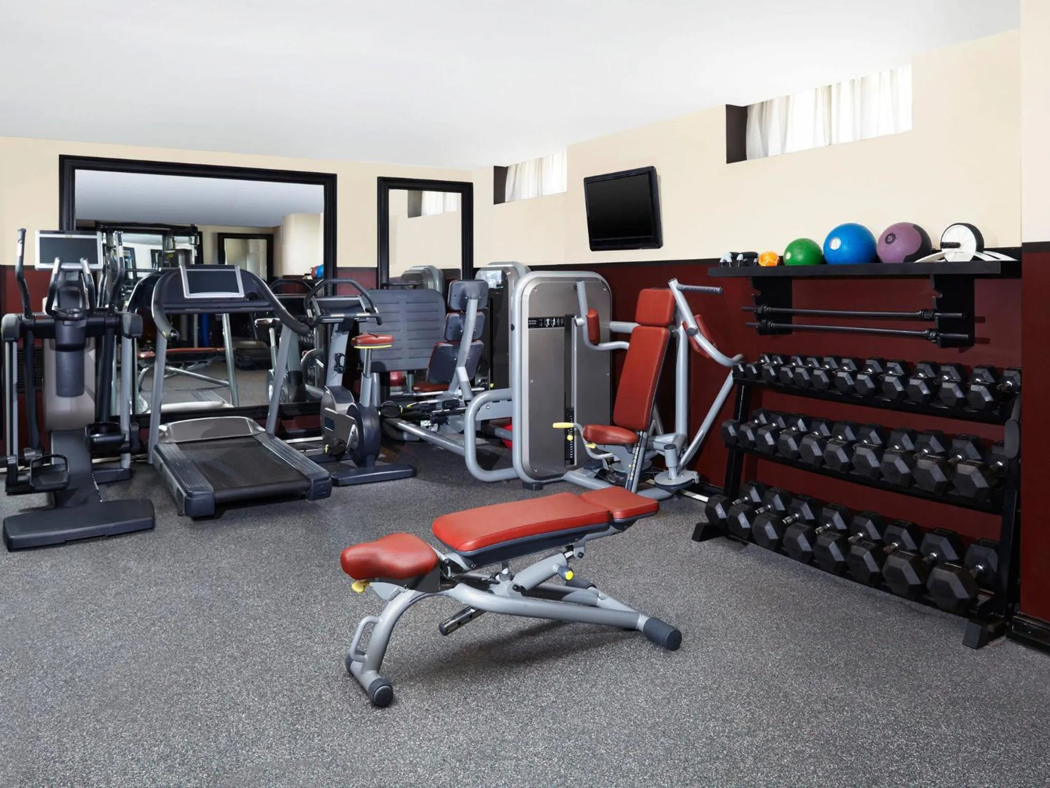 Fitness centre/facilities in Hotel Des Indes The Hague