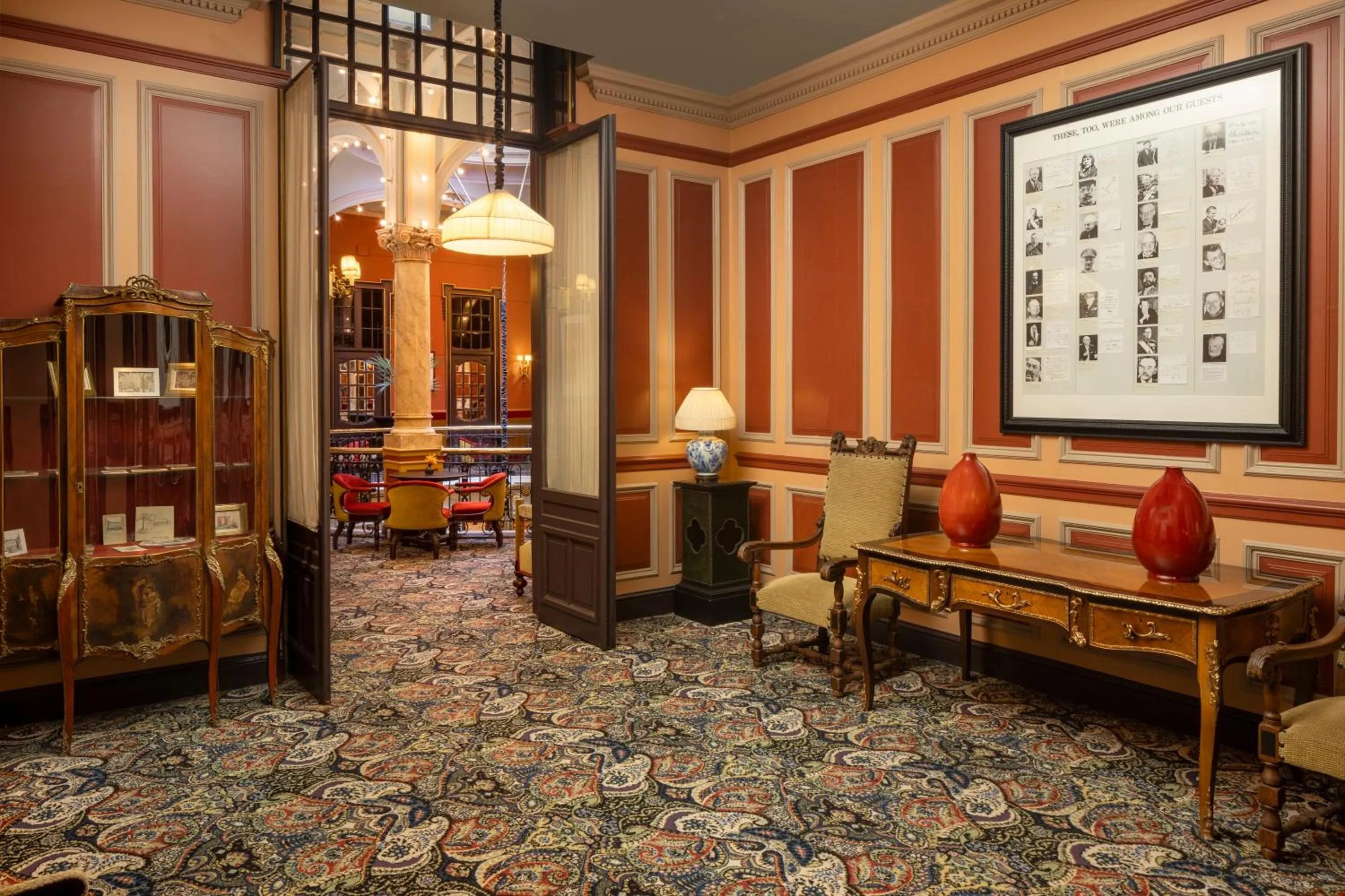Lobby or reception in Hotel Des Indes The Hague