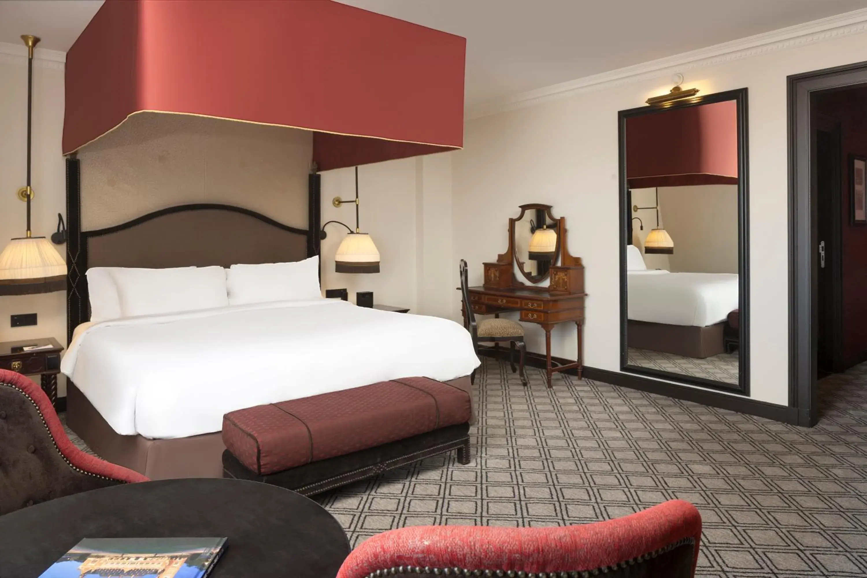 Bed in Hotel Des Indes The Hague Bed in Hotel Des Indes The Hague