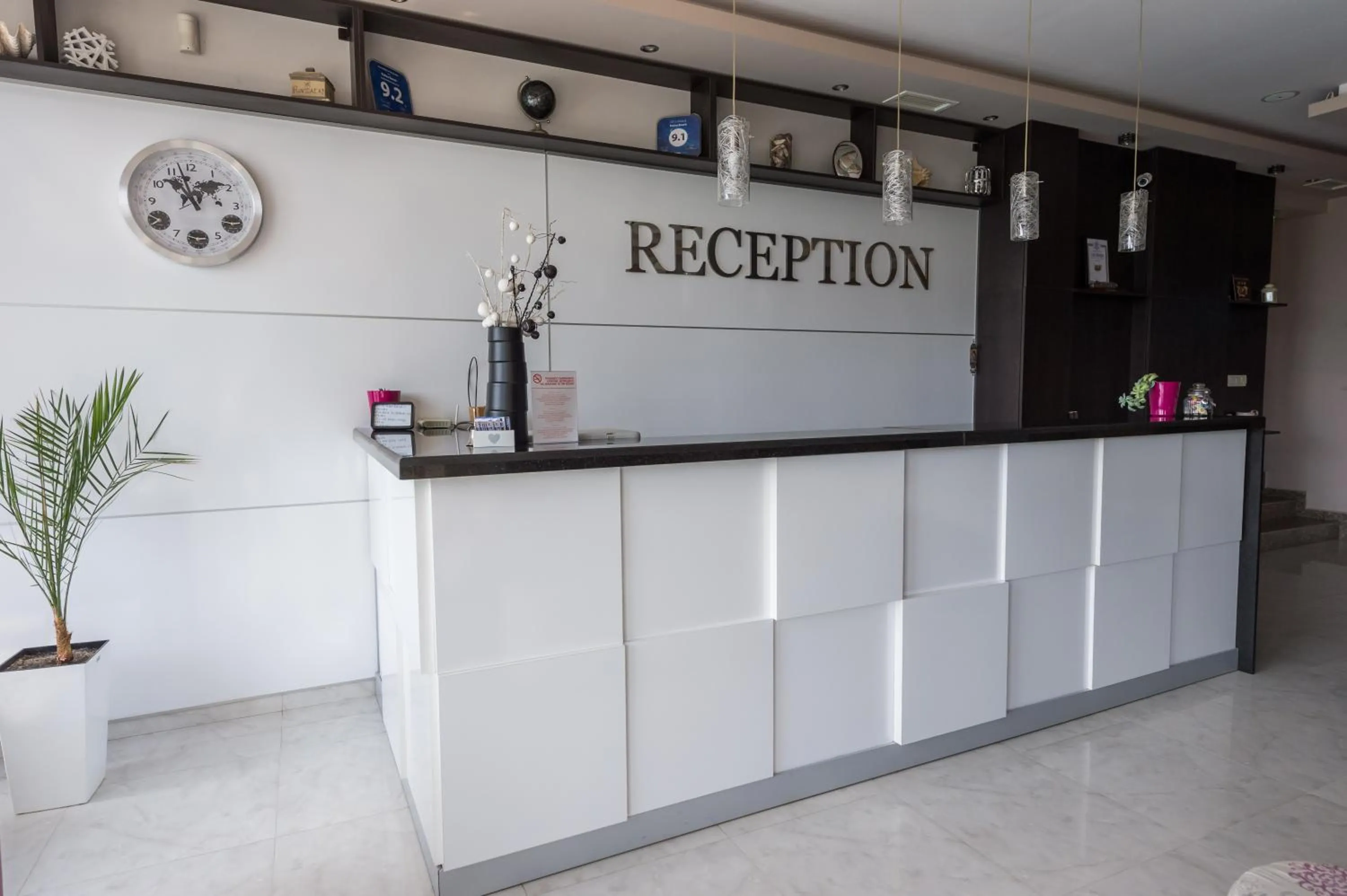 Lobby or reception in Polina Beach