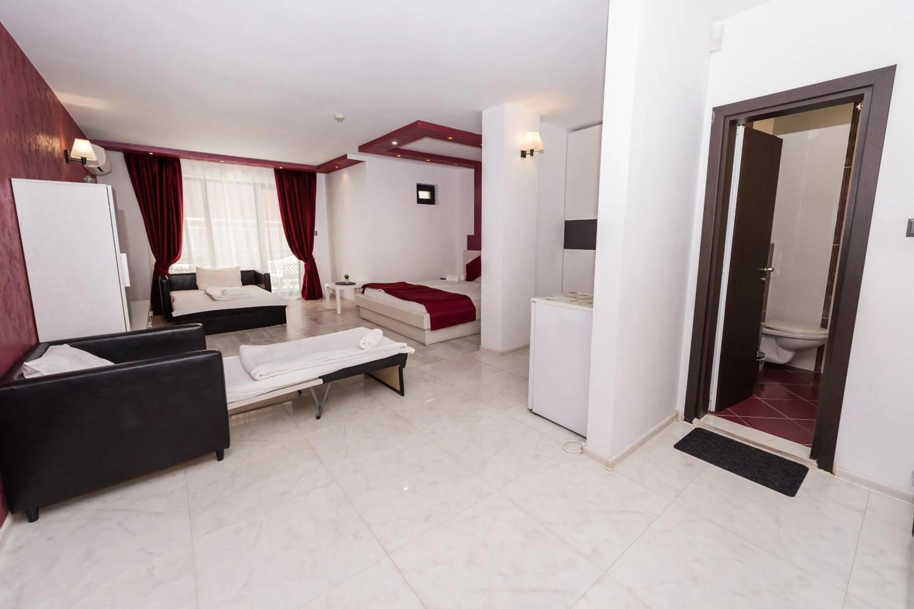 TV and multimedia, Bed in Polina Beach