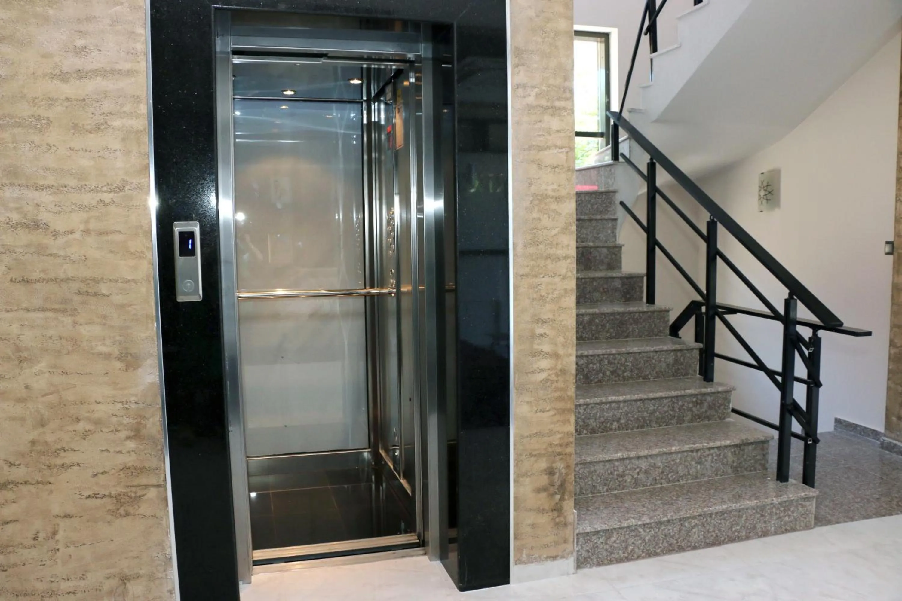 Lobby or reception in Polina Beach