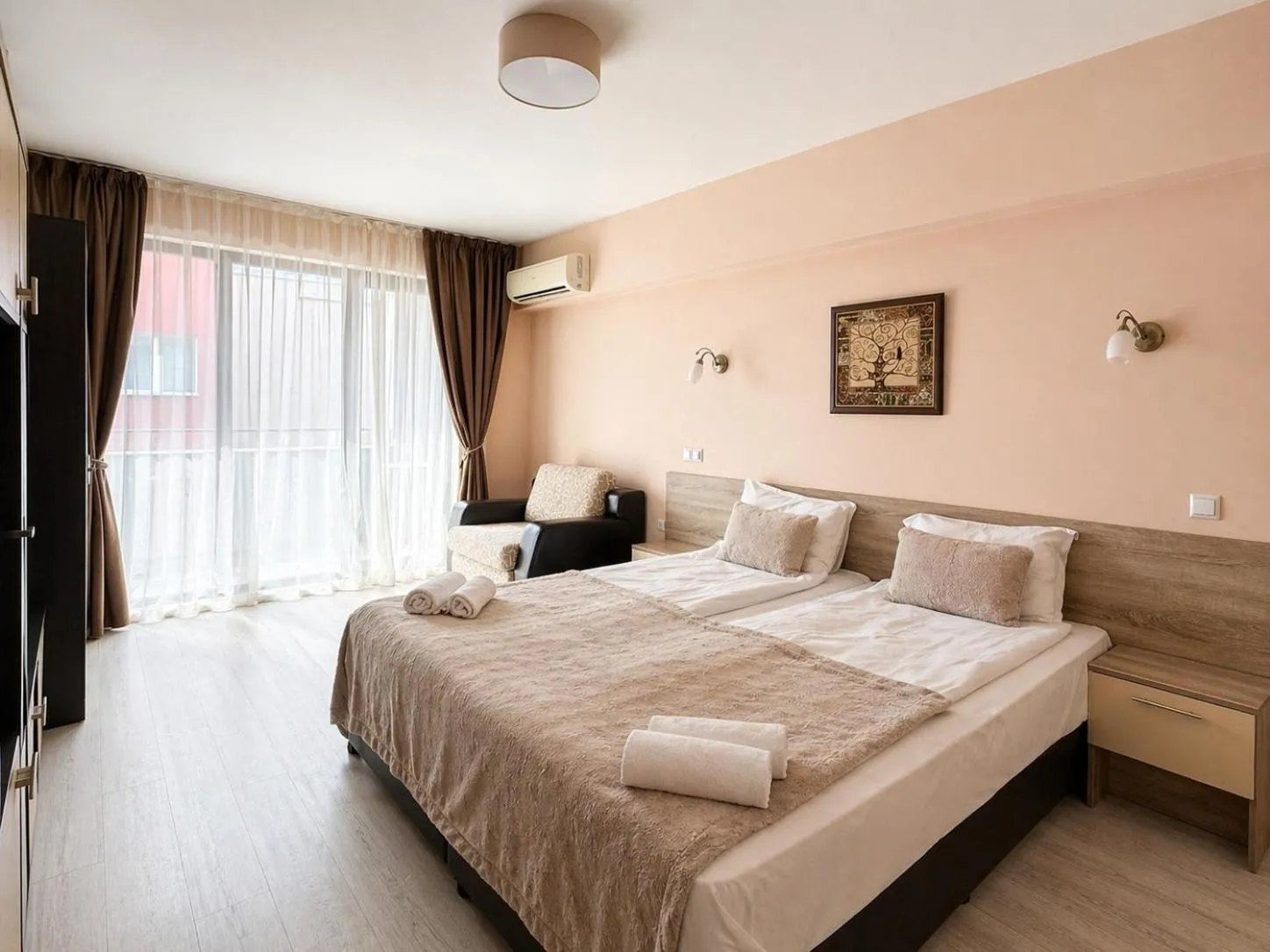 Bed in Polina Beach