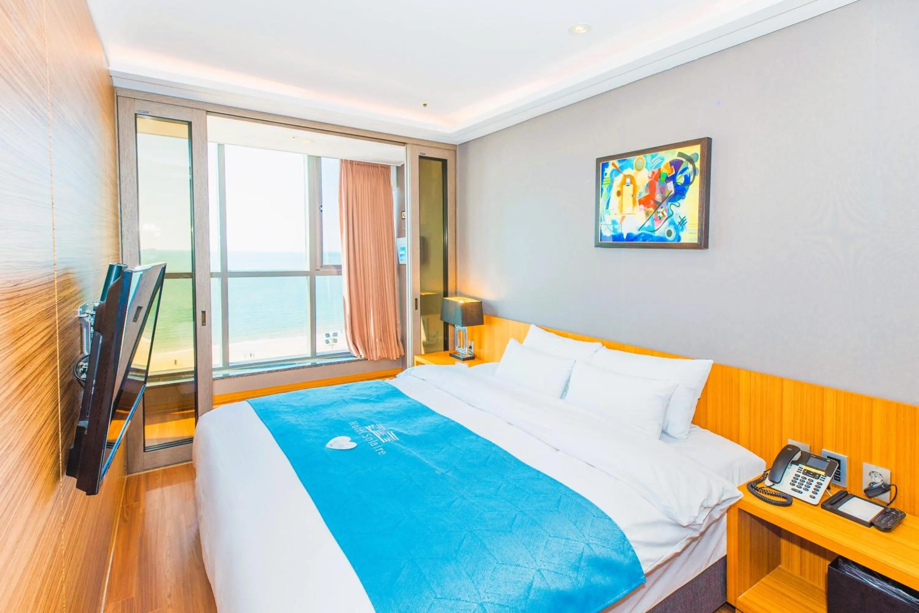 Bed in Hotel solaire