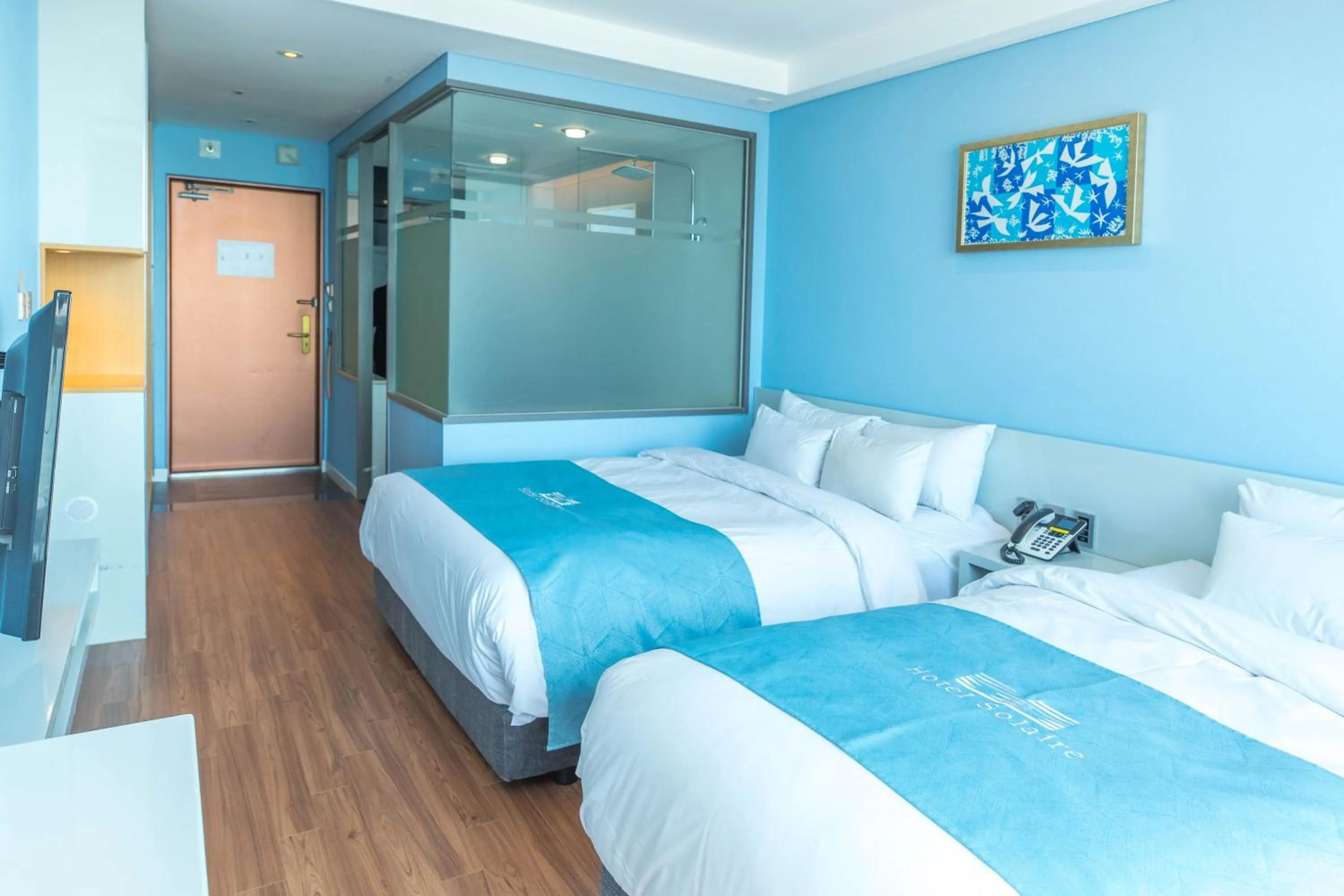 Bed in Hotel solaire