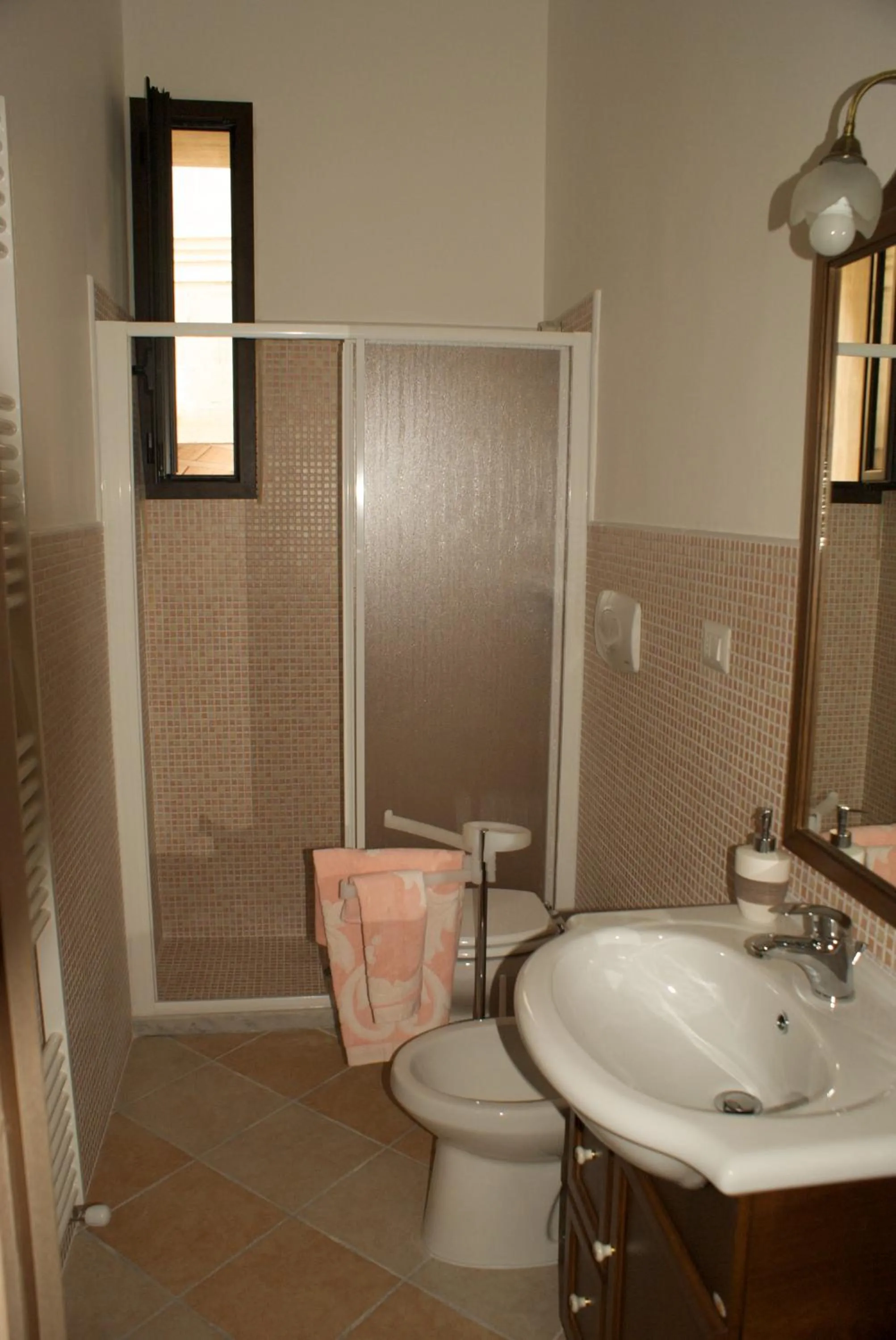 Shower in A Casa Di Silvia B&B