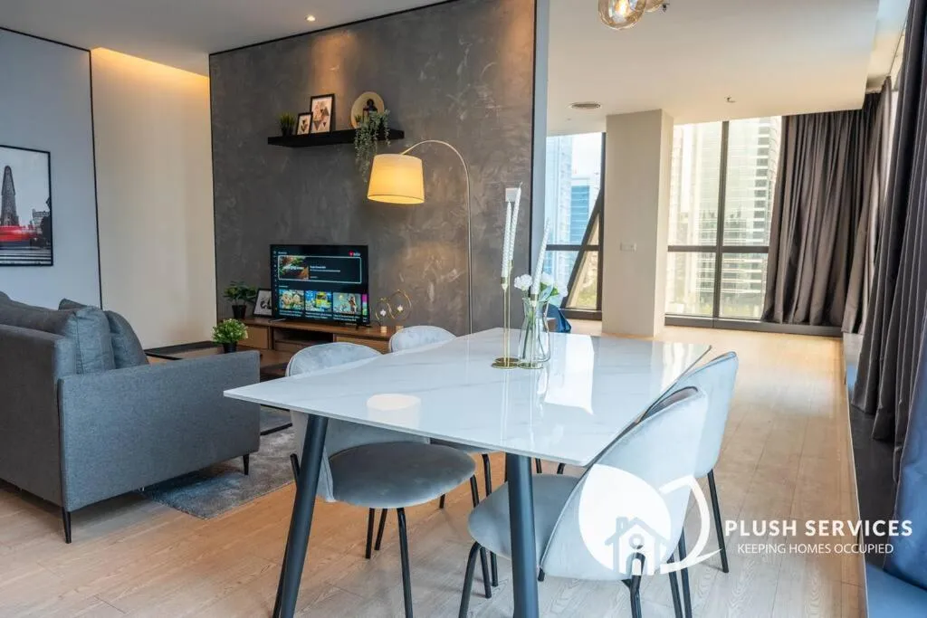 Dining area in Bangsar Trade Centre