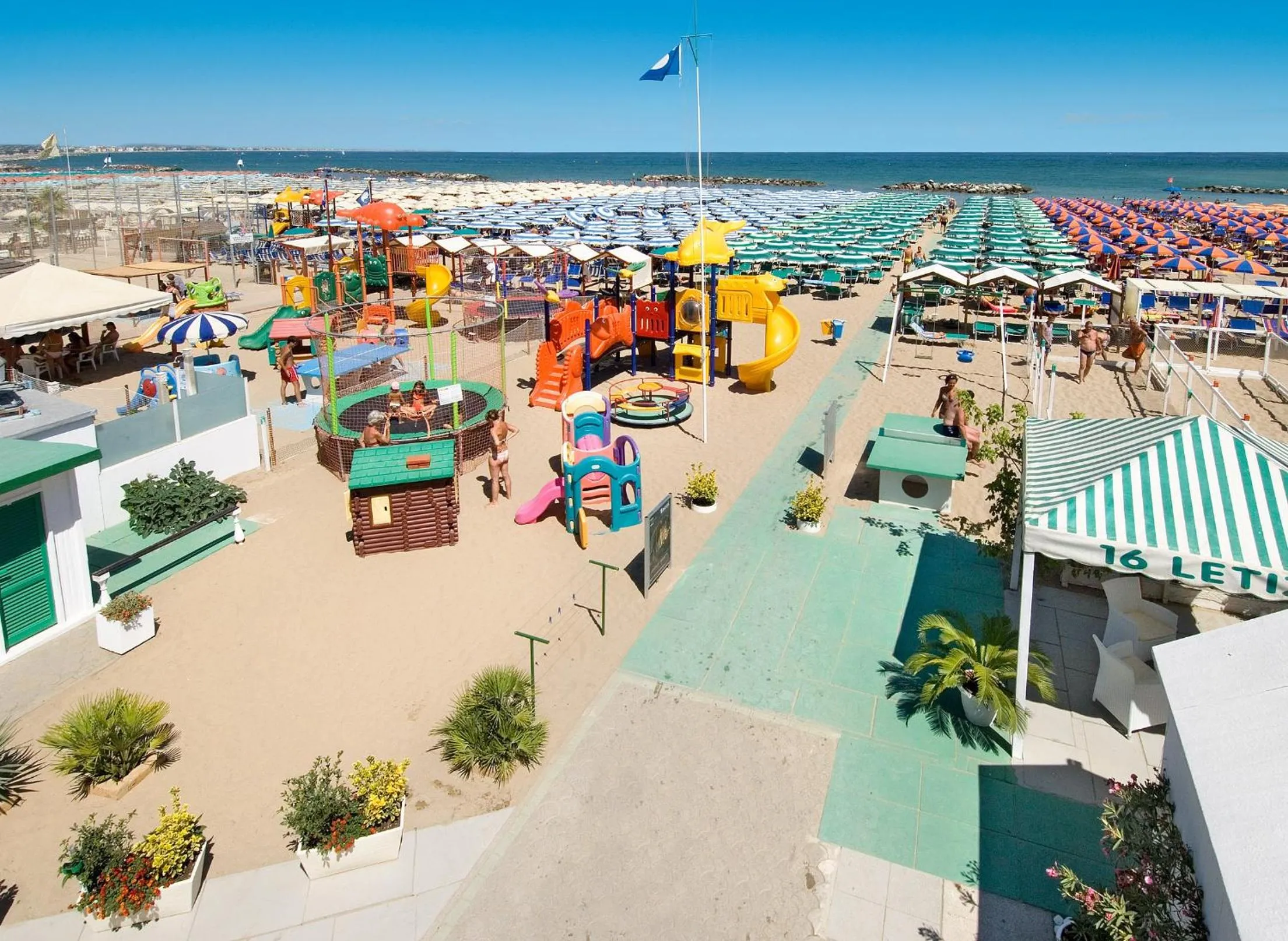 Beach in Hotel Prestige