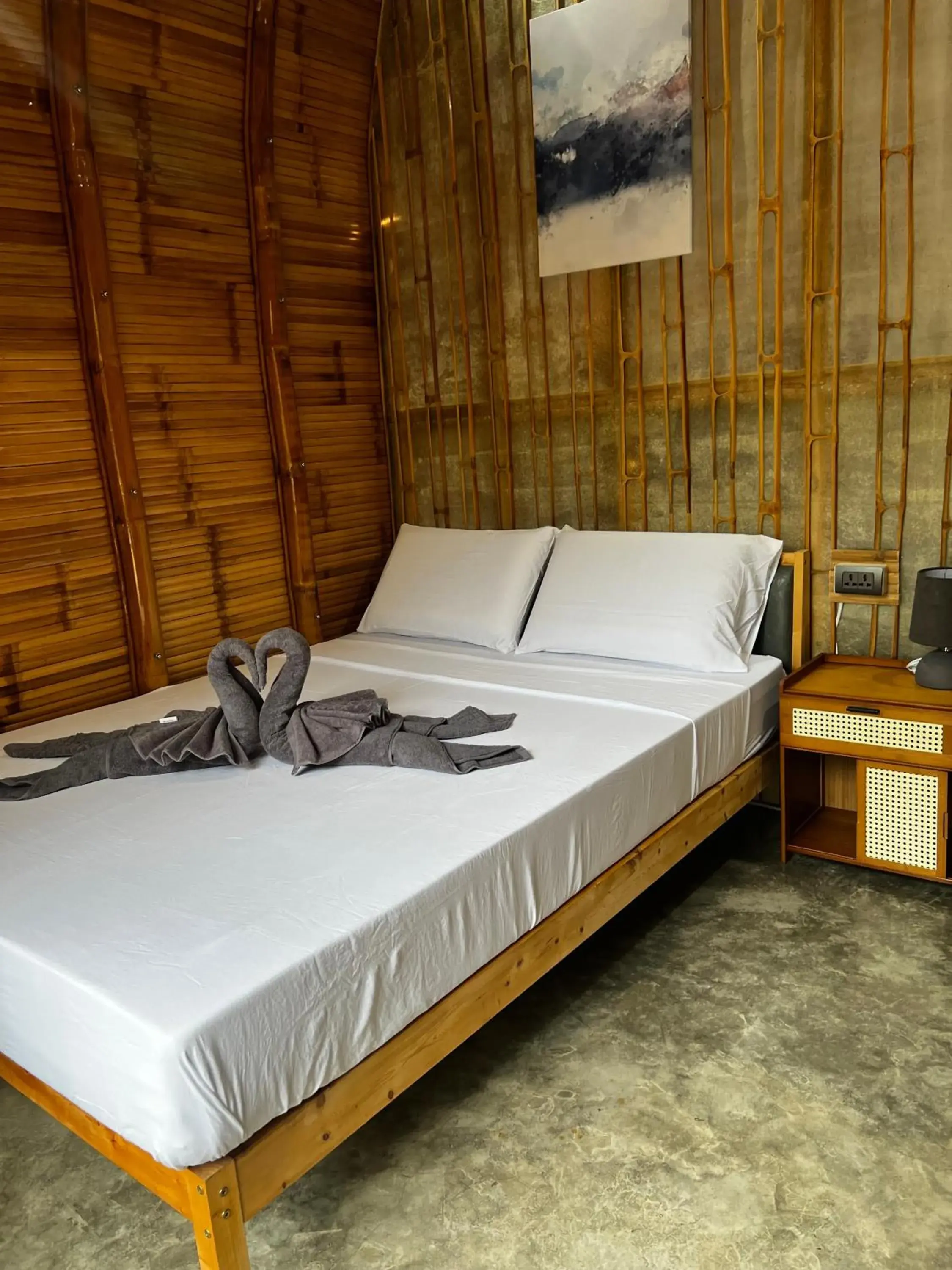 Bed in The Backyard Inn Bed in The Backyard Inn