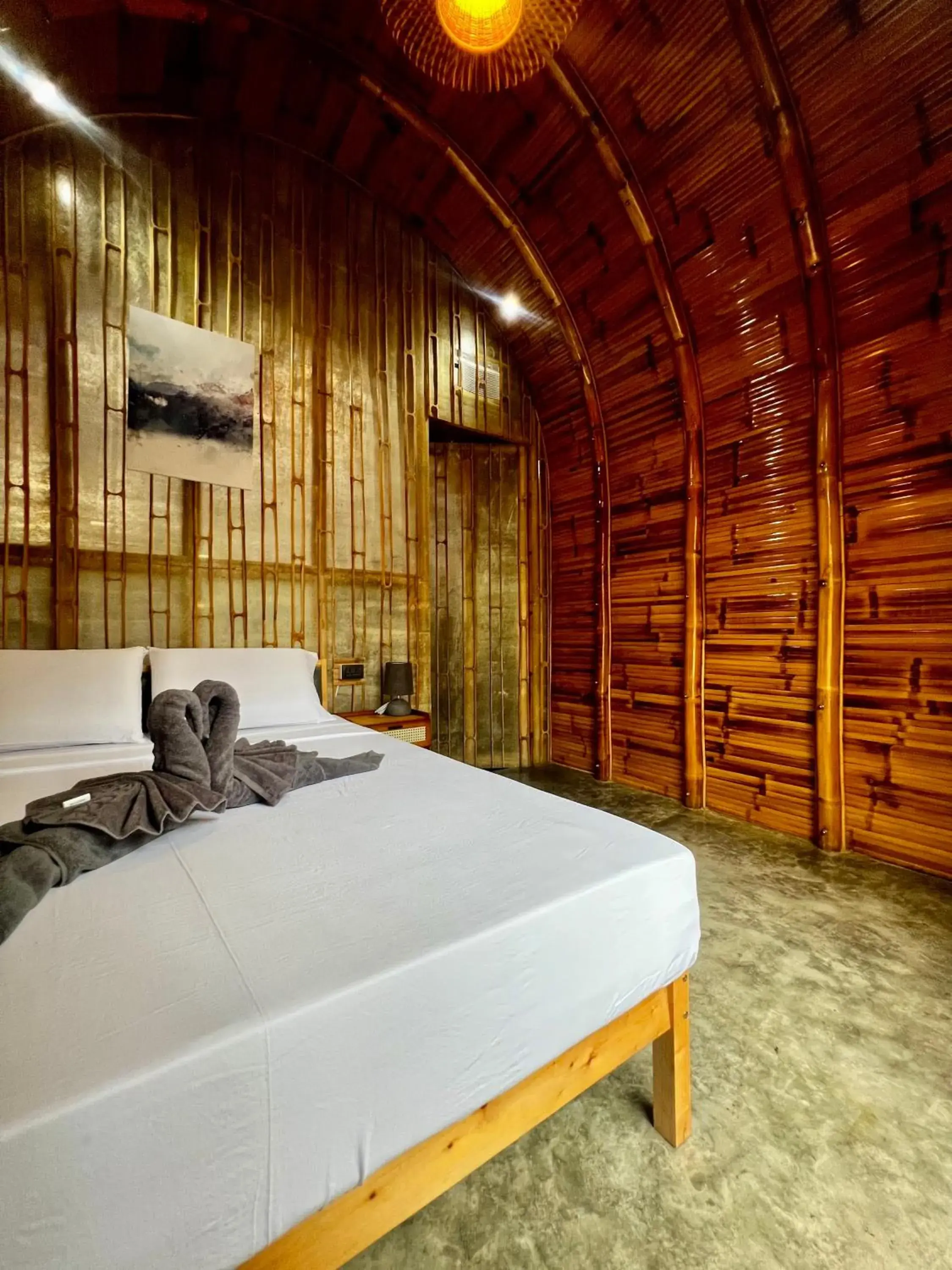 Bed in The Backyard Inn Bed in The Backyard Inn