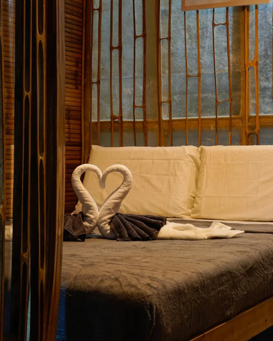 Bed in The Backyard Inn