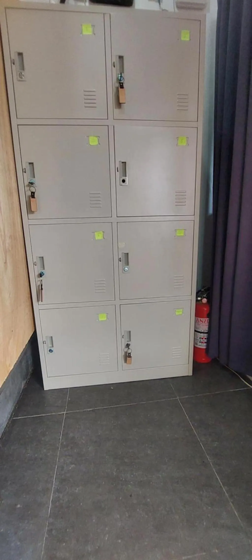 locker in The Backyard Inn