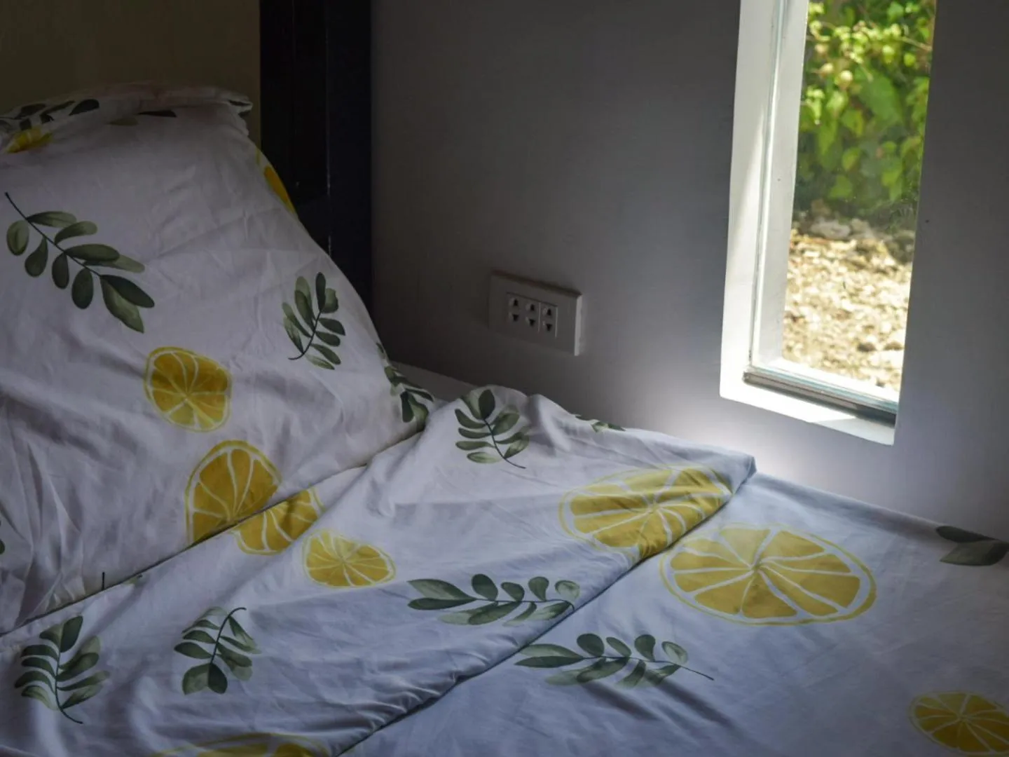 Bed in The Backyard Inn