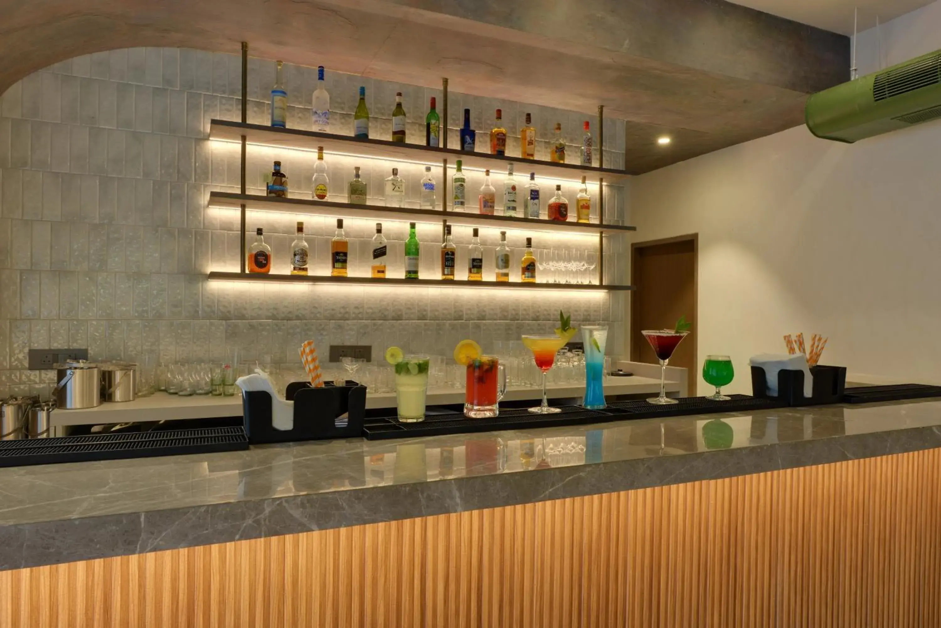 Lounge or bar in Galaxy Beacon Hotel, Santacruz ,Mumbai Lounge or bar in Galaxy Beacon Hotel, Santacruz ,Mumbai