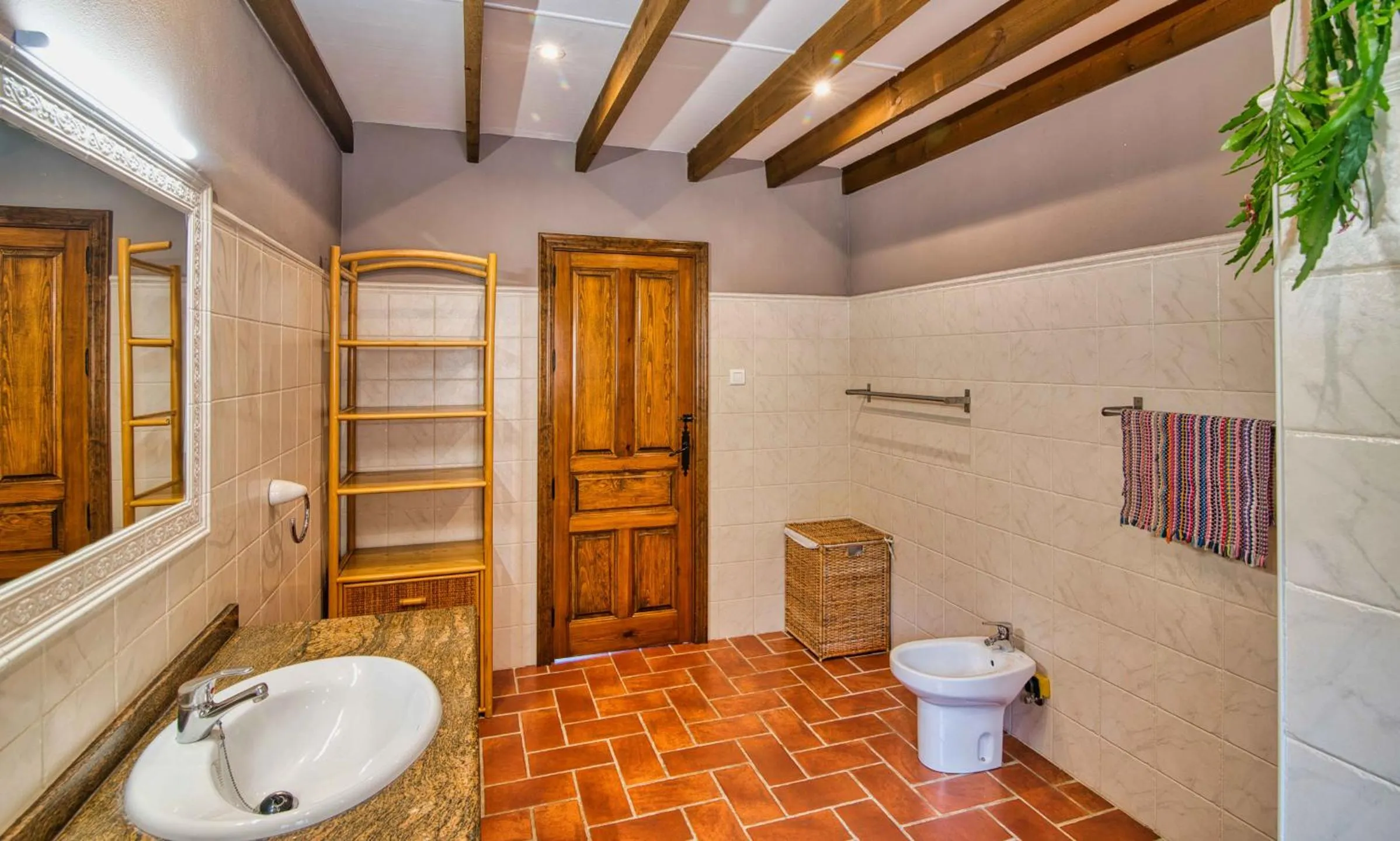 Bathroom in Villa Morera Bed & Breakfast
